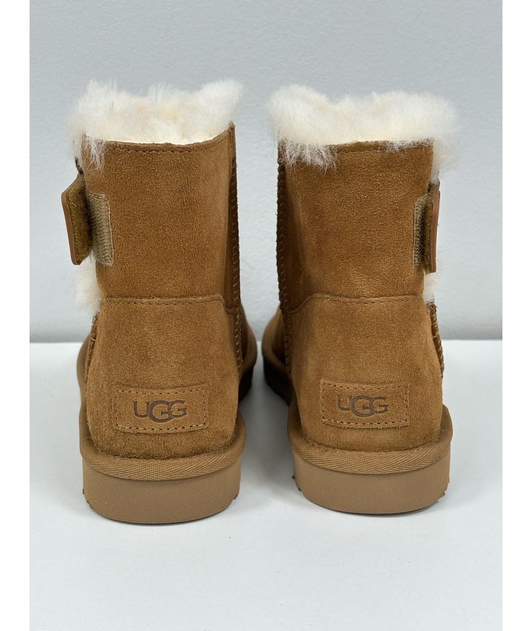 UGG AUSTRALIA Коричневые ботинки, фото 4