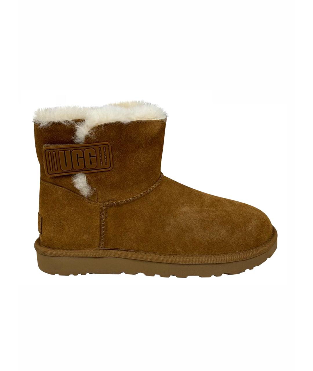 UGG AUSTRALIA Коричневые ботинки, фото 1