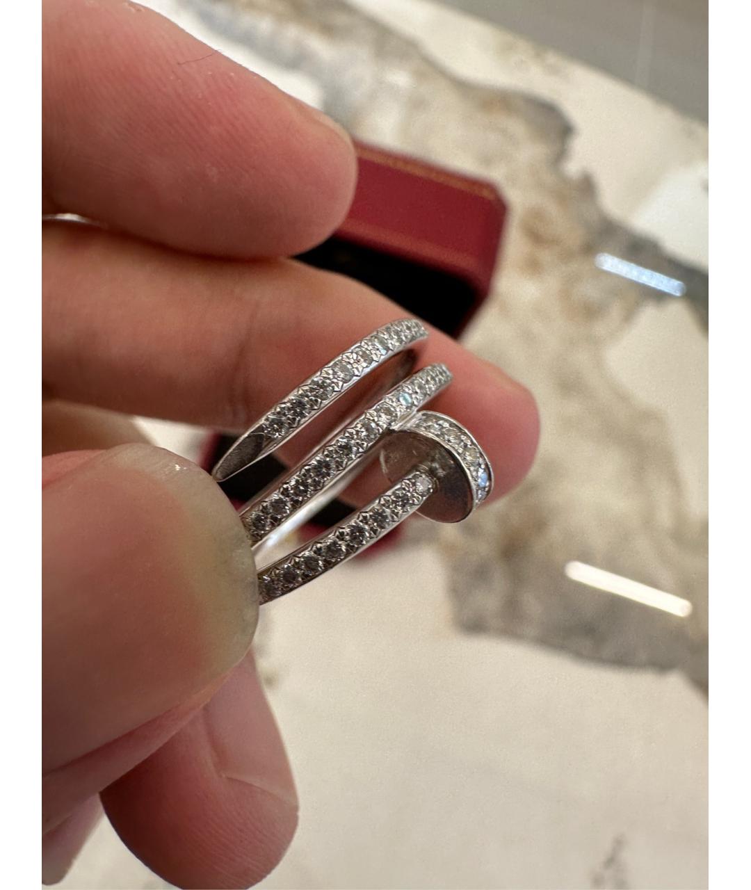 CARTIER Серебряное кольцо из белого золота, фото 3