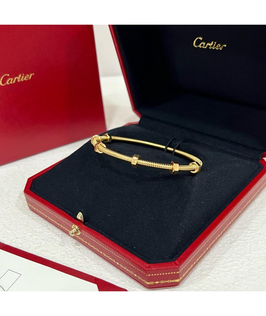 CARTIER Золотой браслет из розового золота, фото 7