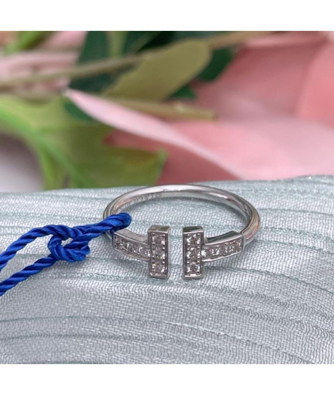 TIFFANY&CO Серебряное кольцо из белого золота, фото 5