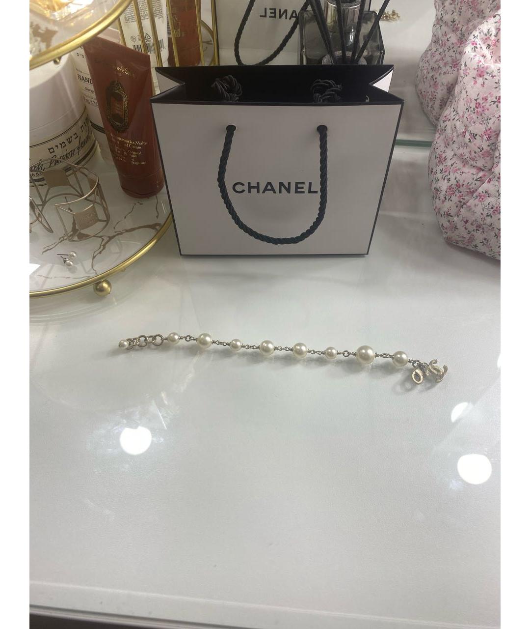 CHANEL Бежевый браслет, фото 2