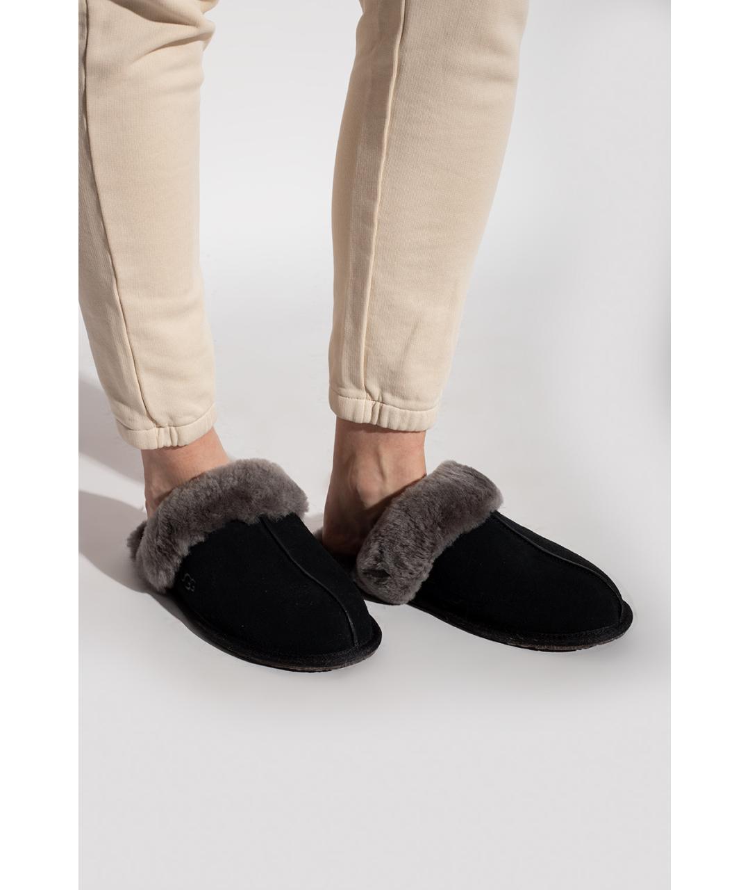 UGG AUSTRALIA Черные сабо, фото 2