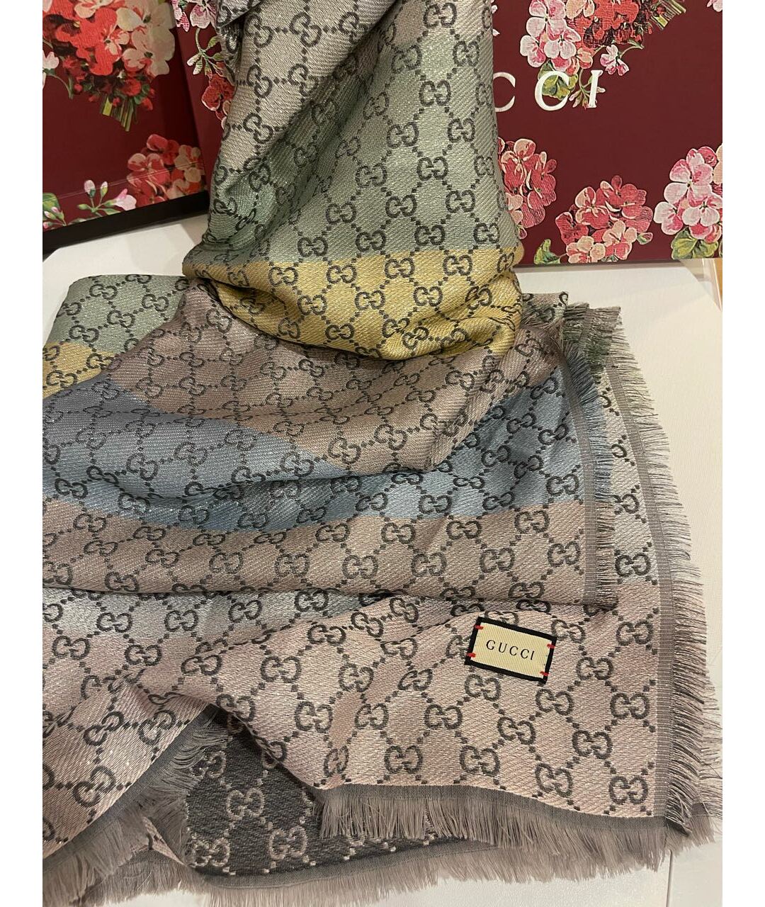 GUCCI Мульти шарф, фото 6