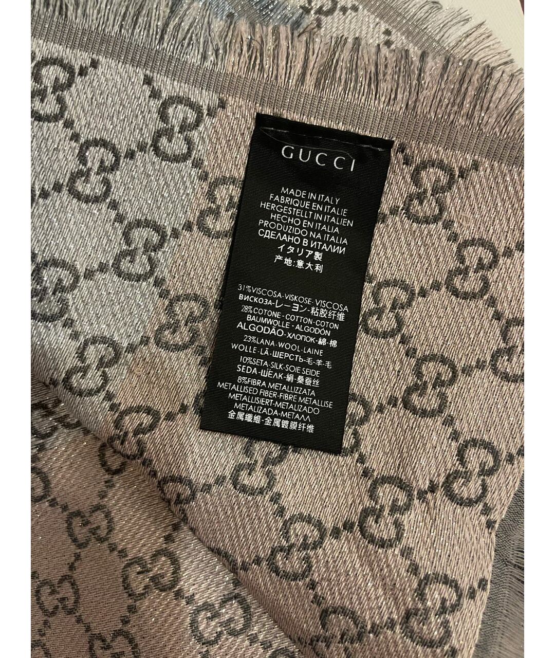 GUCCI Мульти шарф, фото 4