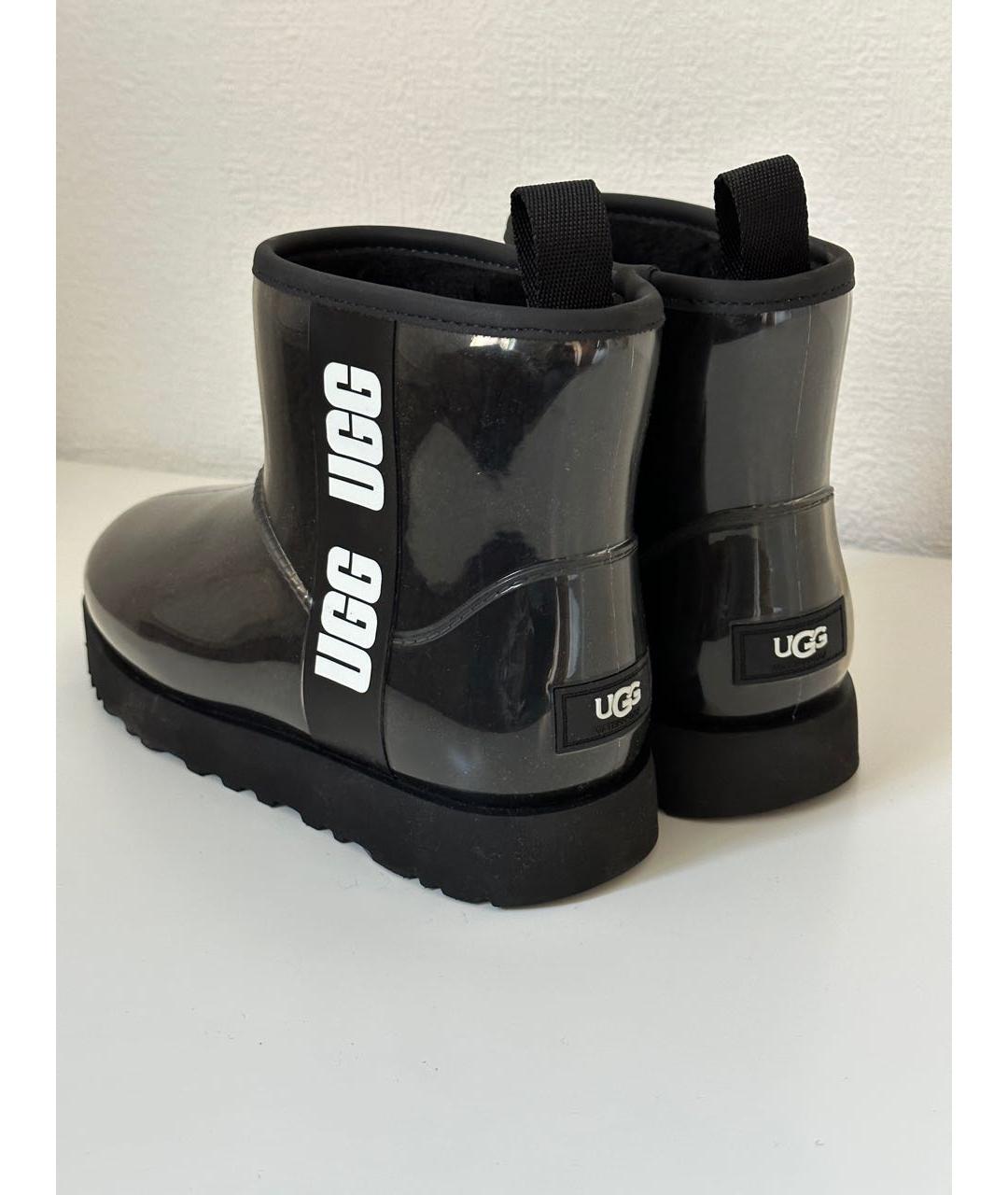 UGG AUSTRALIA Черные полусапоги, фото 3