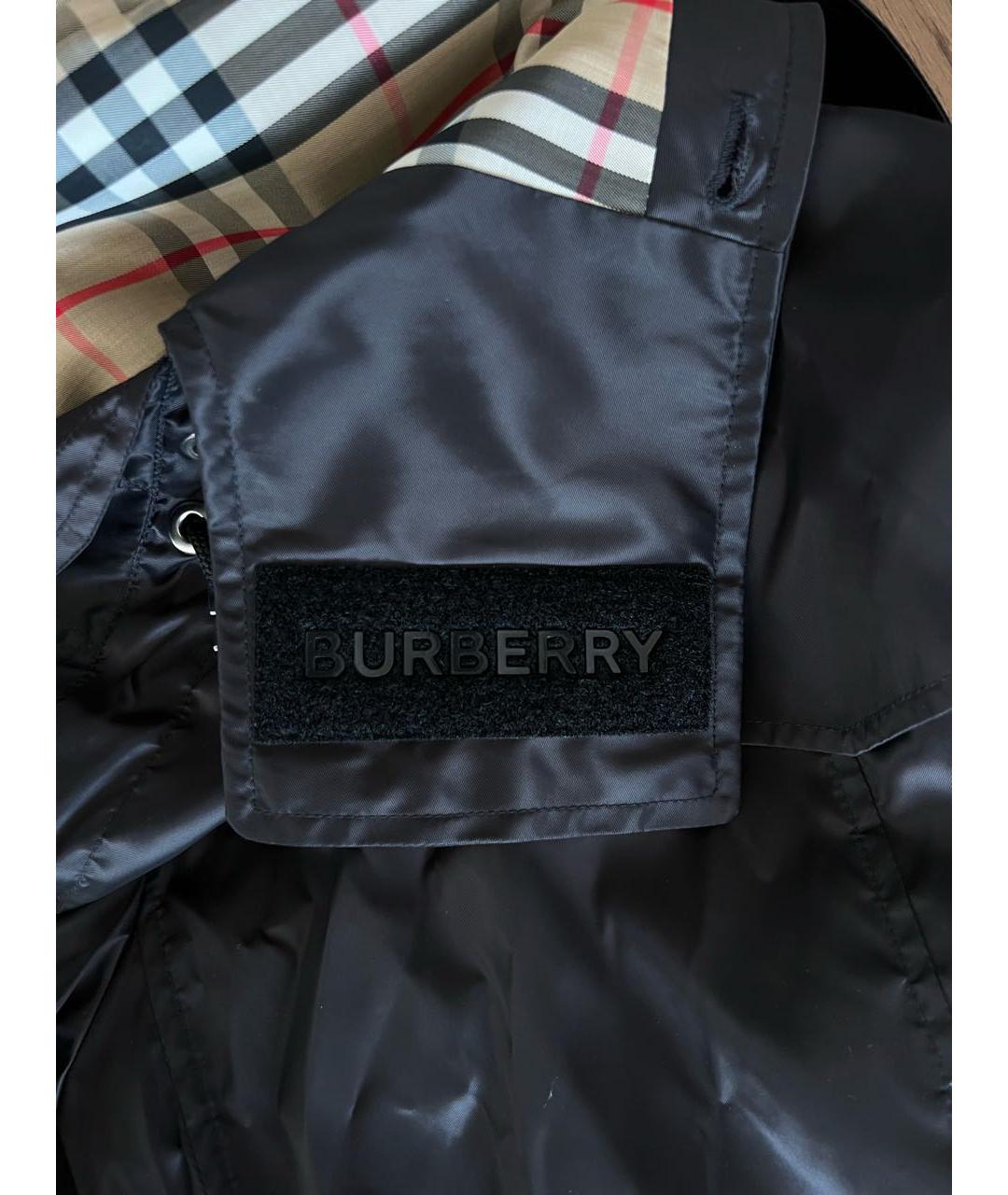 BURBERRY Черный тренч/плащ, фото 3