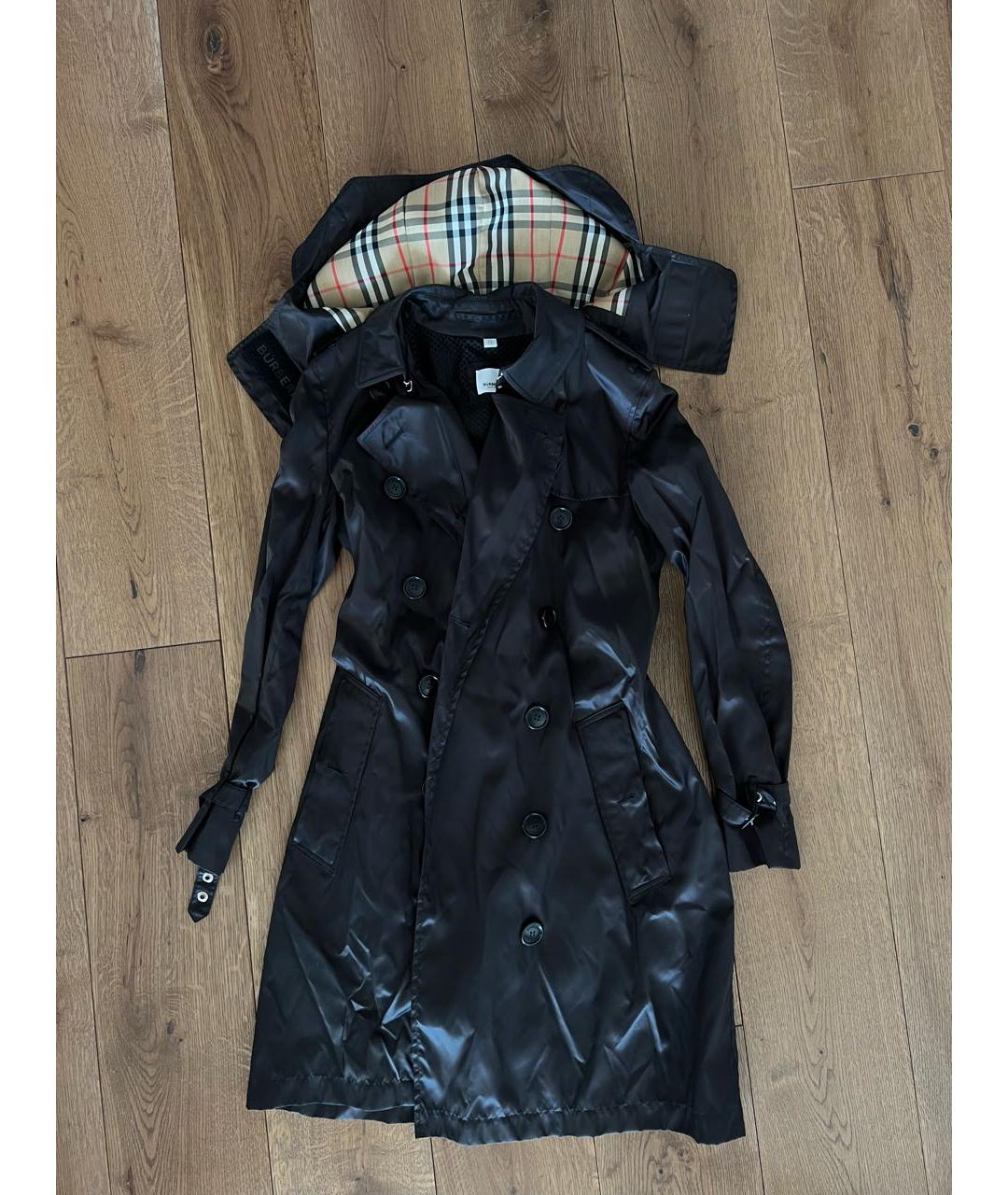 BURBERRY Черный тренч/плащ, фото 6