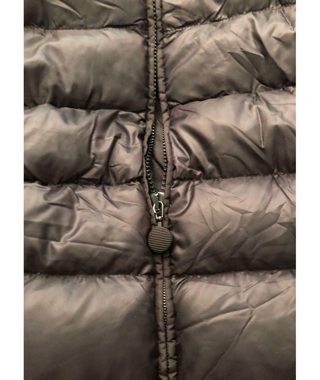 MONCLER Черный пуховик, фото 3