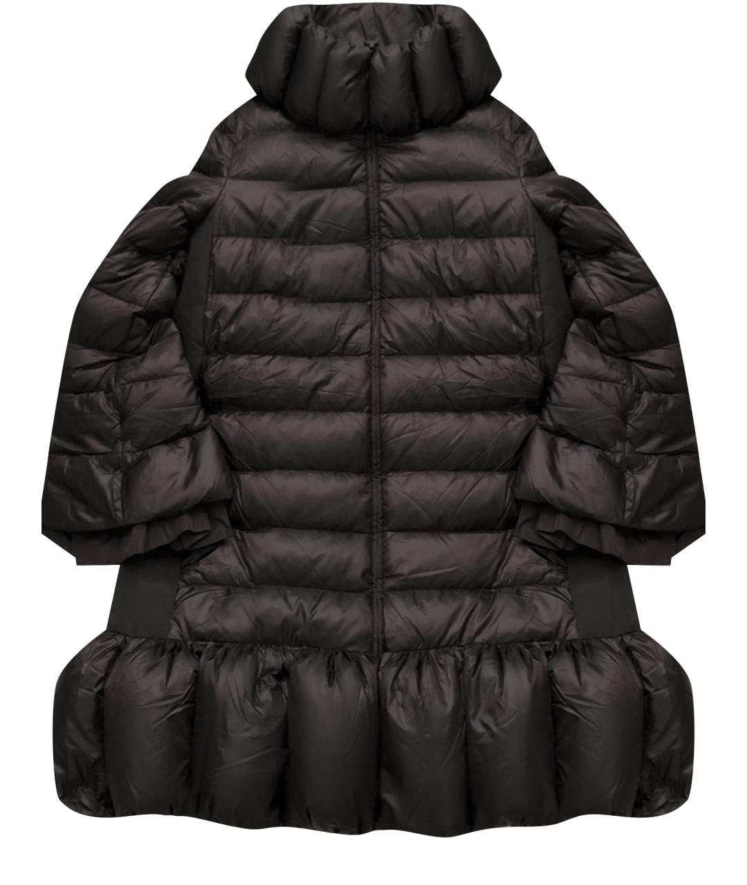 MONCLER Черный пуховик, фото 1