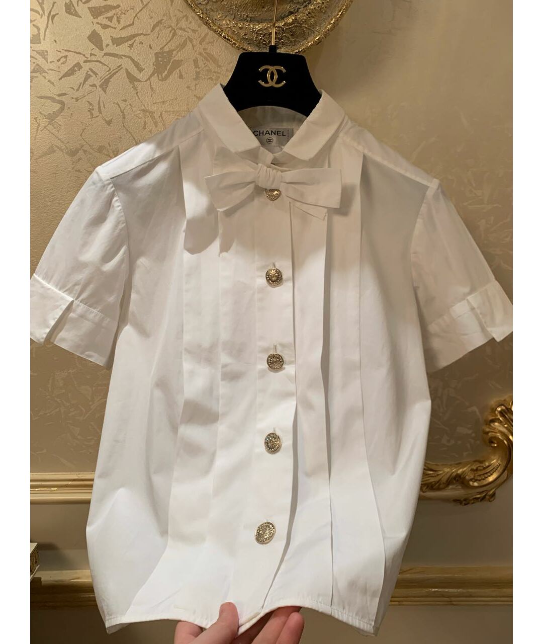 CHANEL Белая рубашка, фото 2