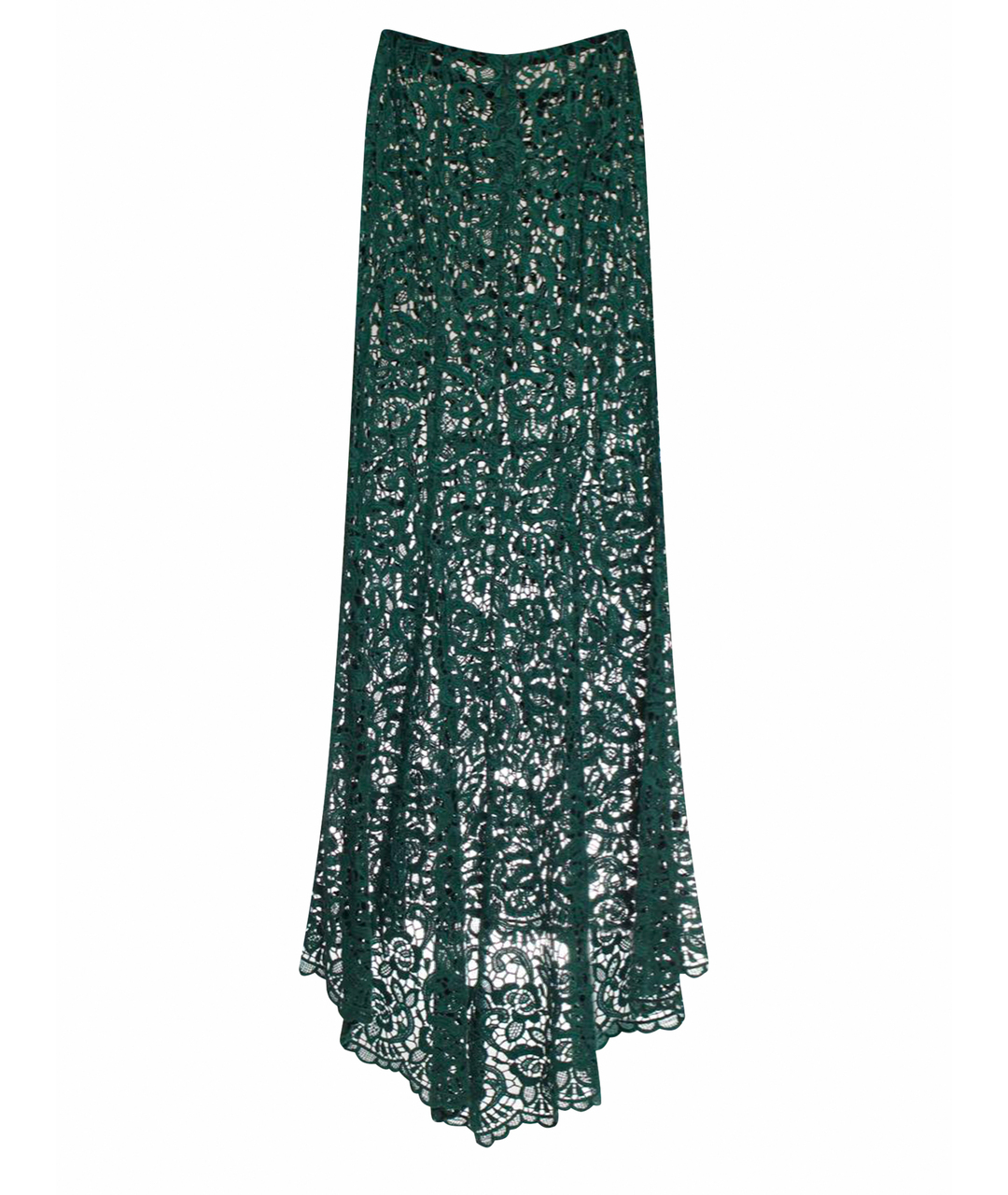 TZIPPORAH Зеленая юбка миди, фото 1