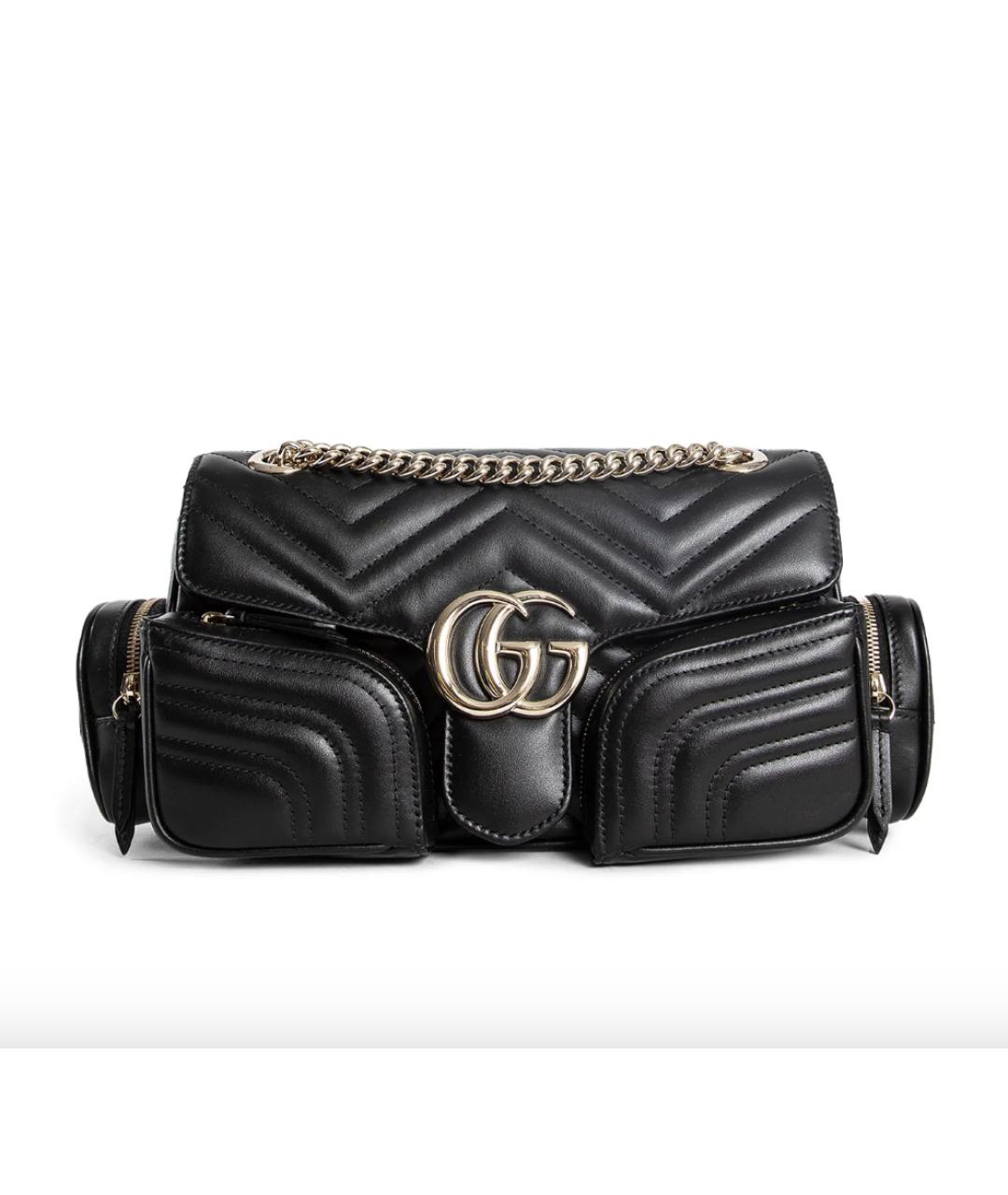 GUCCI Черная сумка через плечо, фото 5