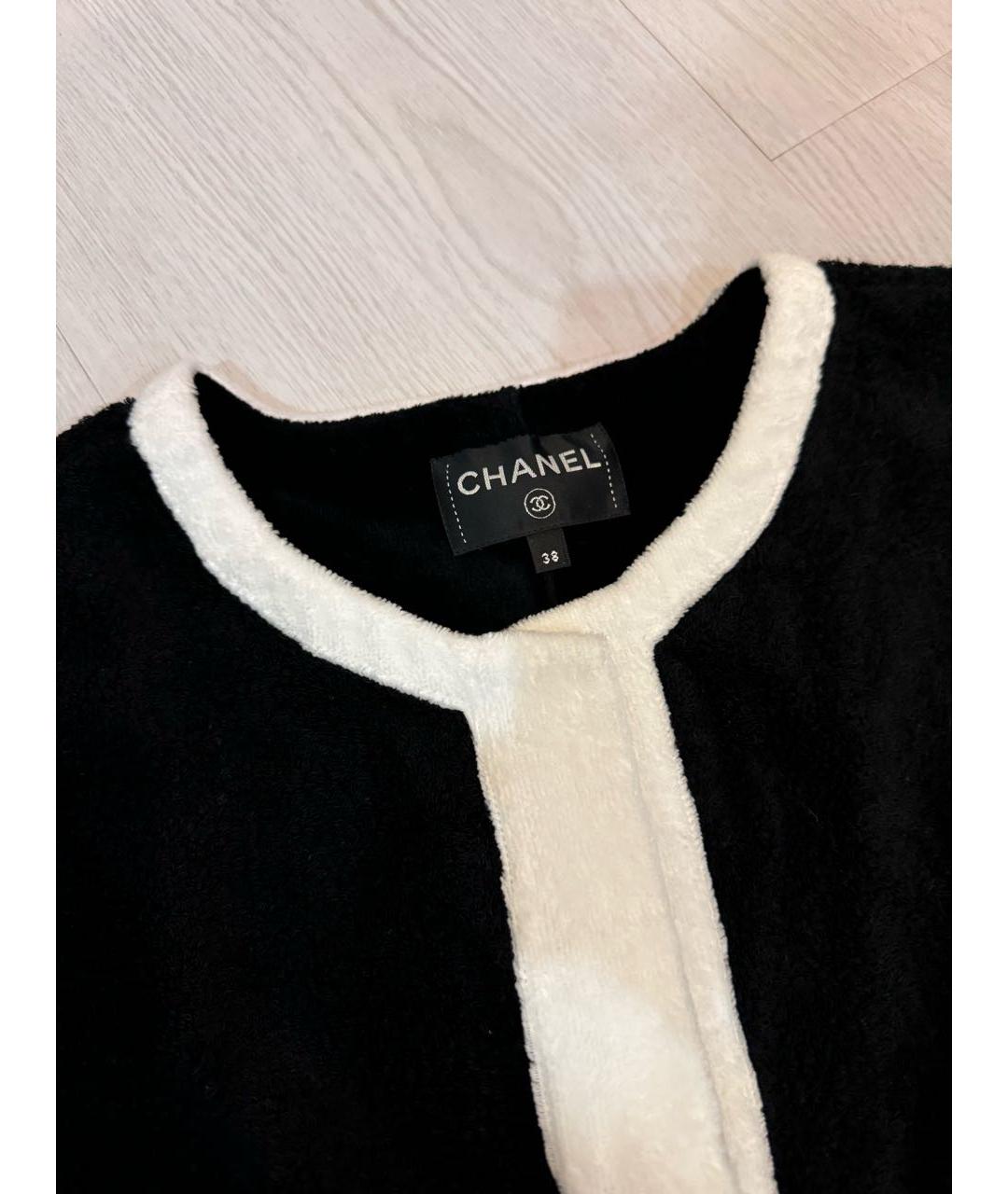 CHANEL Черное повседневное платье, фото 3