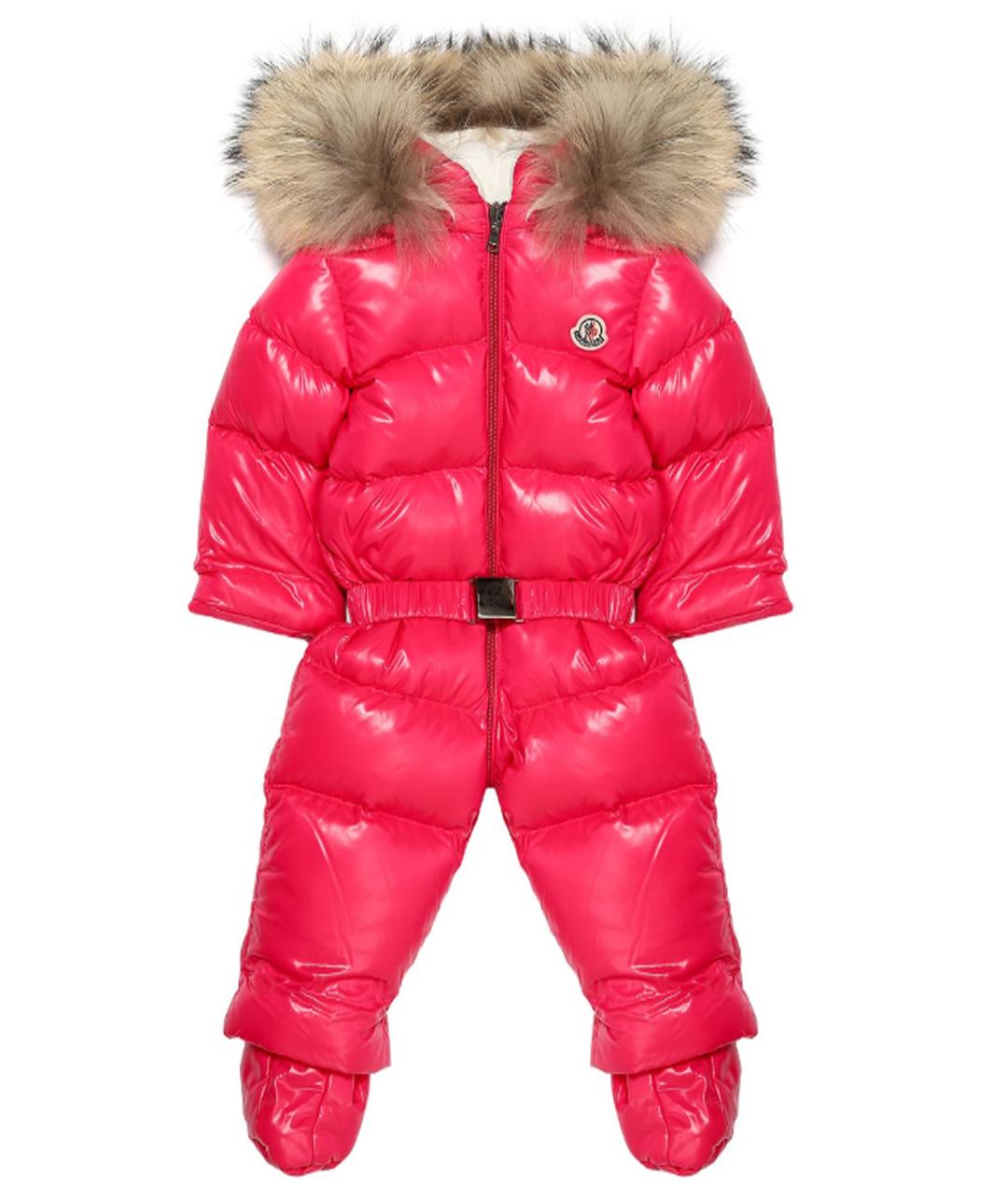 MONCLER Фуксия комбинезон, фото 1