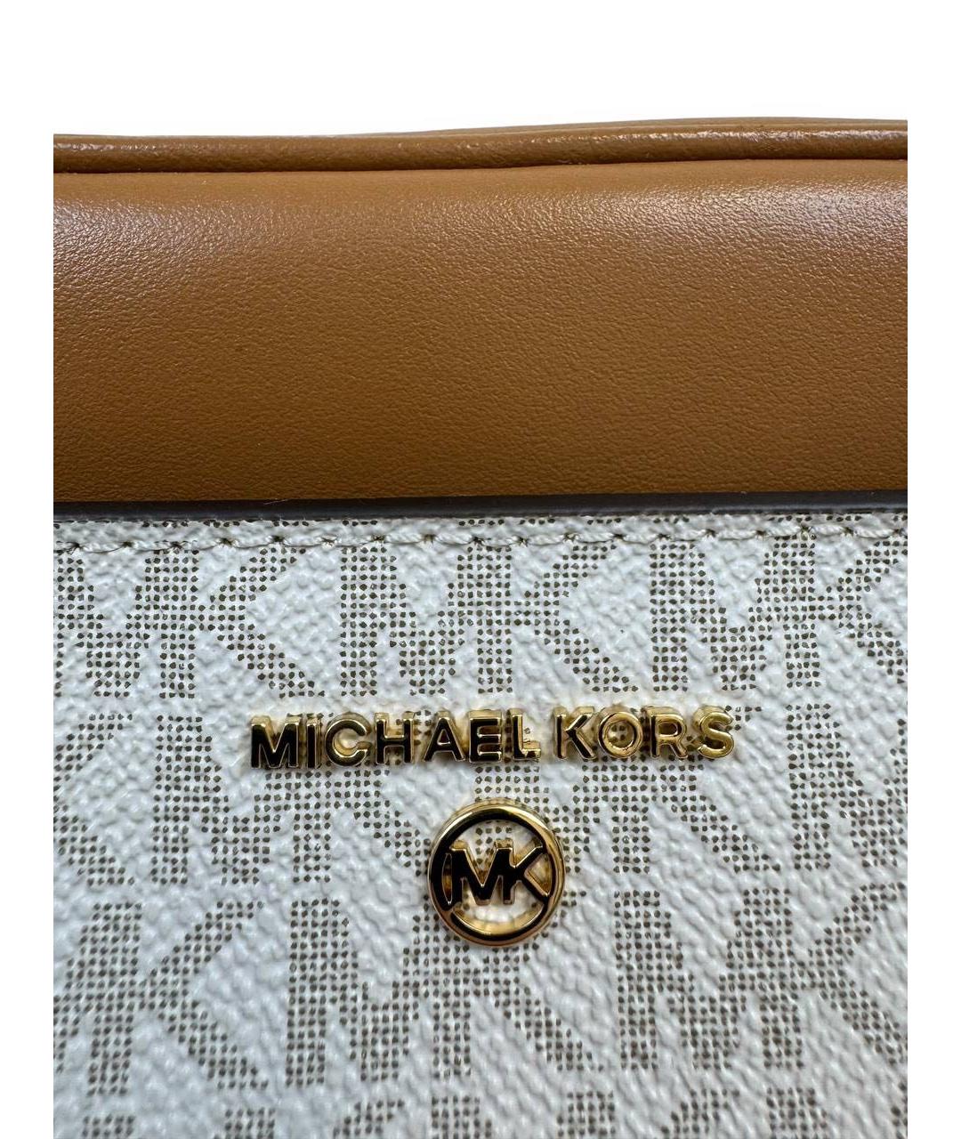 MICHAEL KORS Бежевая сумка через плечо, фото 4