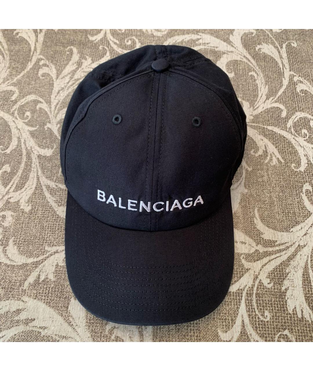 BALENCIAGA Черная хлопковая кепка/бейсболка, фото 9