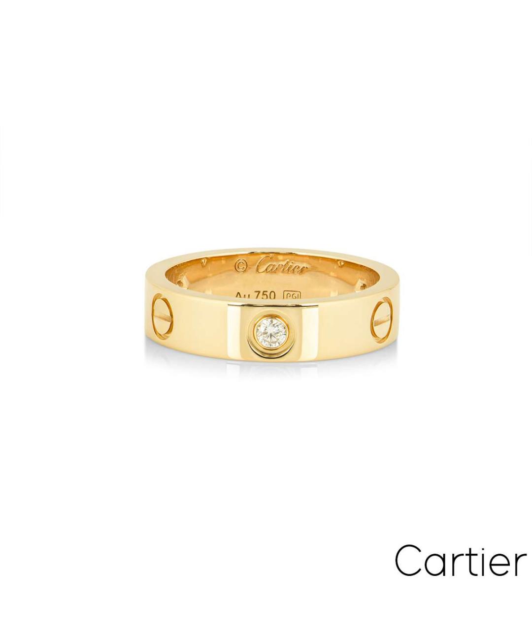 CARTIER Золотое кольцо из желтого золота, фото 4