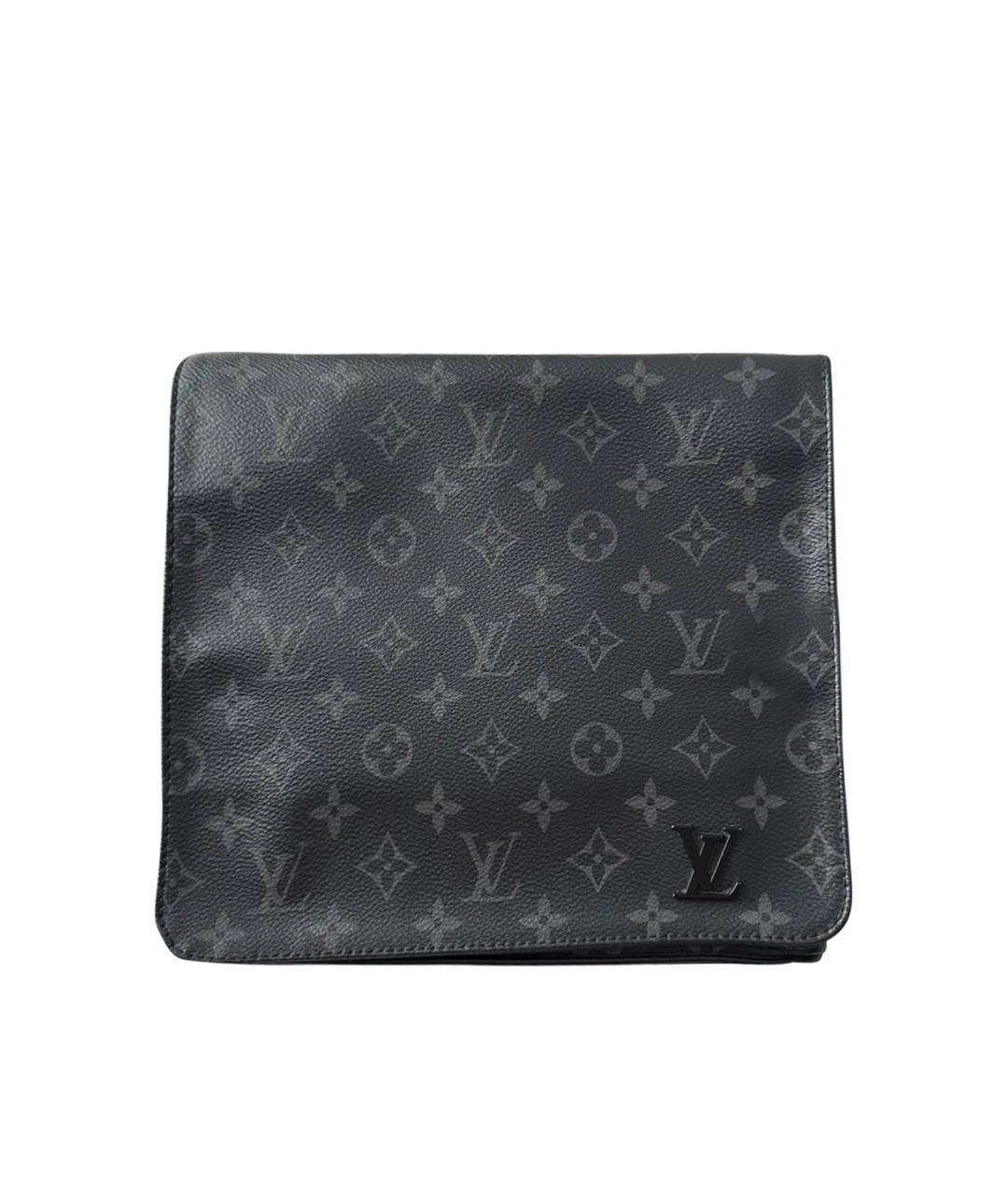 LOUIS VUITTON Антрацитовая сумка на плечо, фото 1