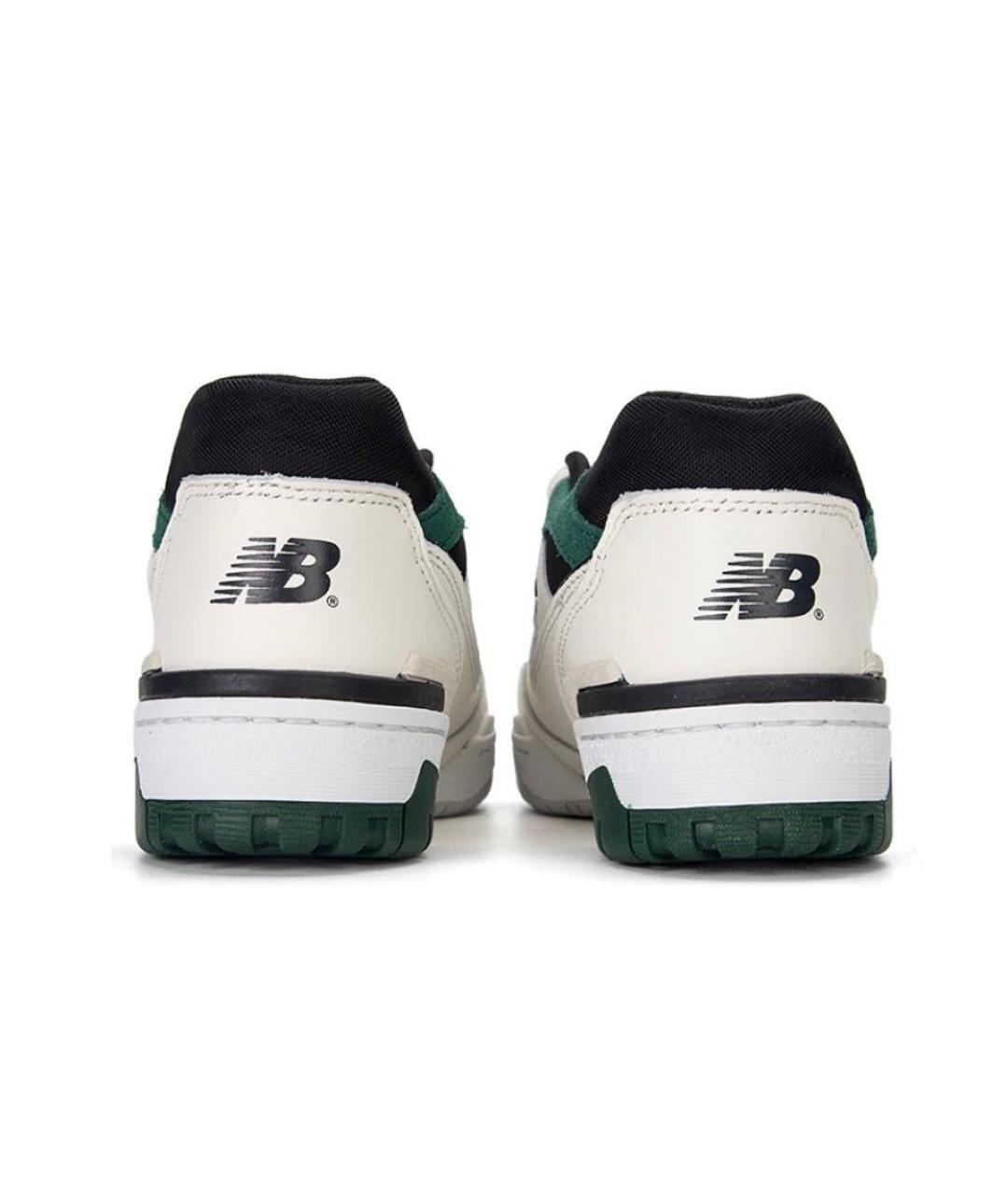 NEW BALANCE Бежевые кожаные кроссовки, фото 4