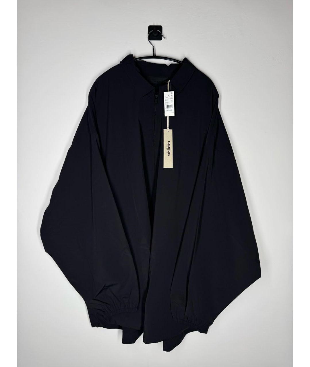 FEAR OF GOD ESSENTIALS Черная кэжуал рубашка, фото 2