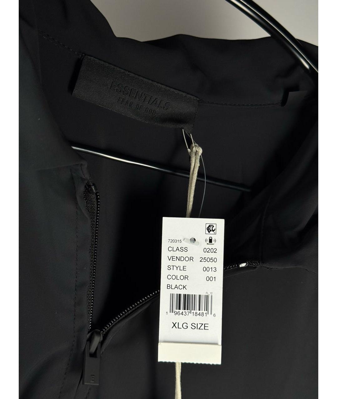 FEAR OF GOD ESSENTIALS Черная кэжуал рубашка, фото 5