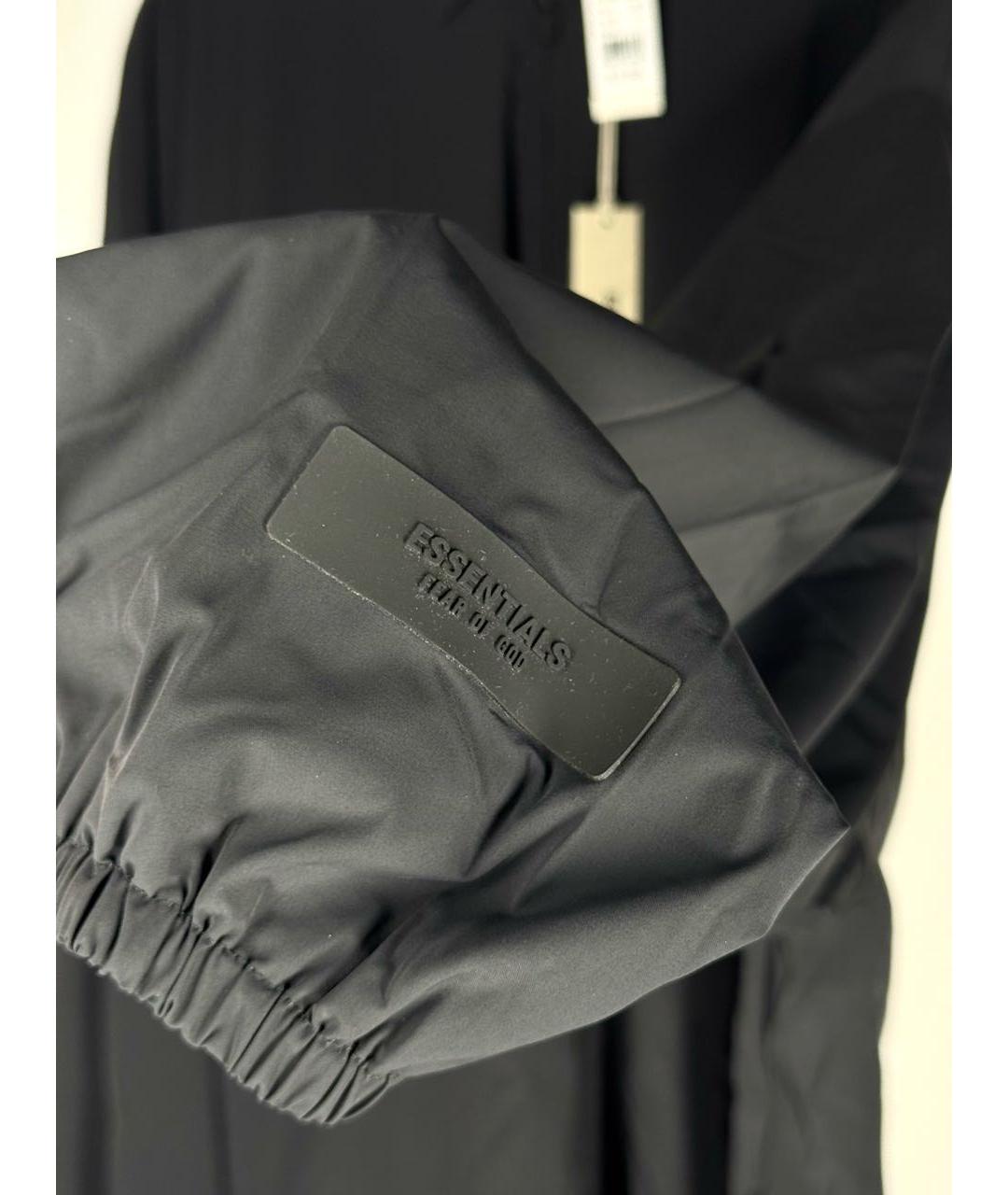 FEAR OF GOD ESSENTIALS Черная кэжуал рубашка, фото 6
