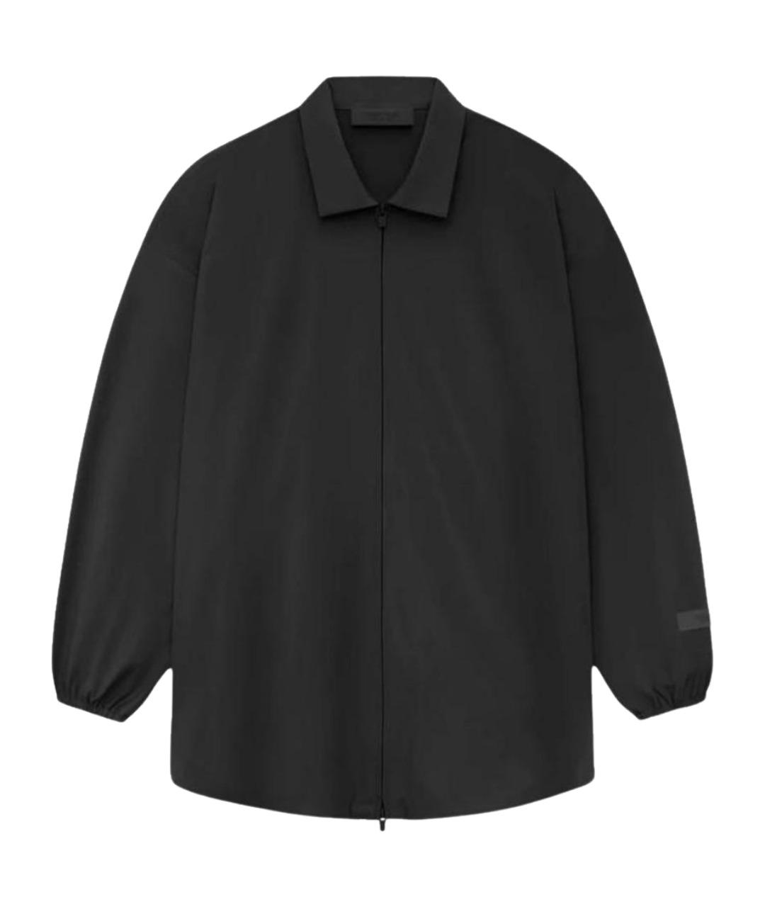 FEAR OF GOD ESSENTIALS Черная кэжуал рубашка, фото 1