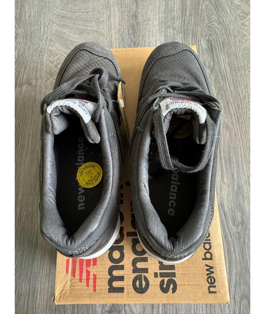 NEW BALANCE Антрацитовые кроссовки, фото 3