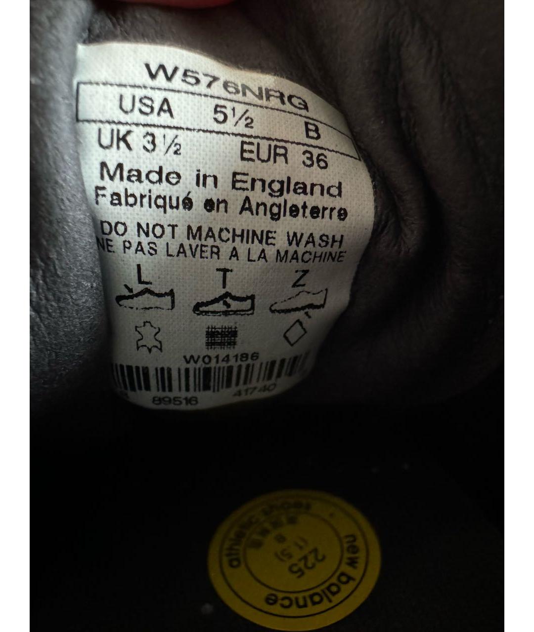 NEW BALANCE Антрацитовые кроссовки, фото 8
