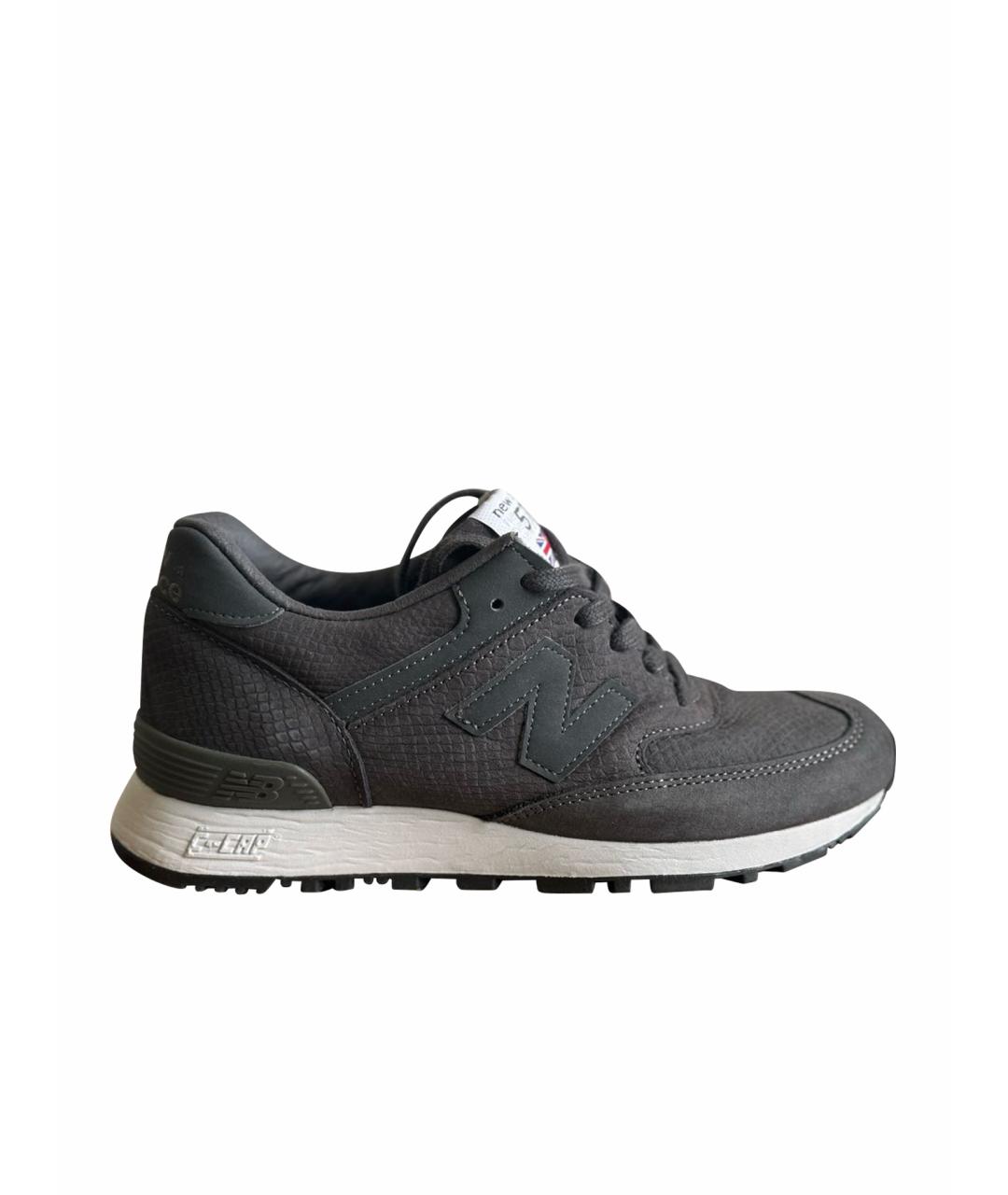 NEW BALANCE Антрацитовые кроссовки, фото 1