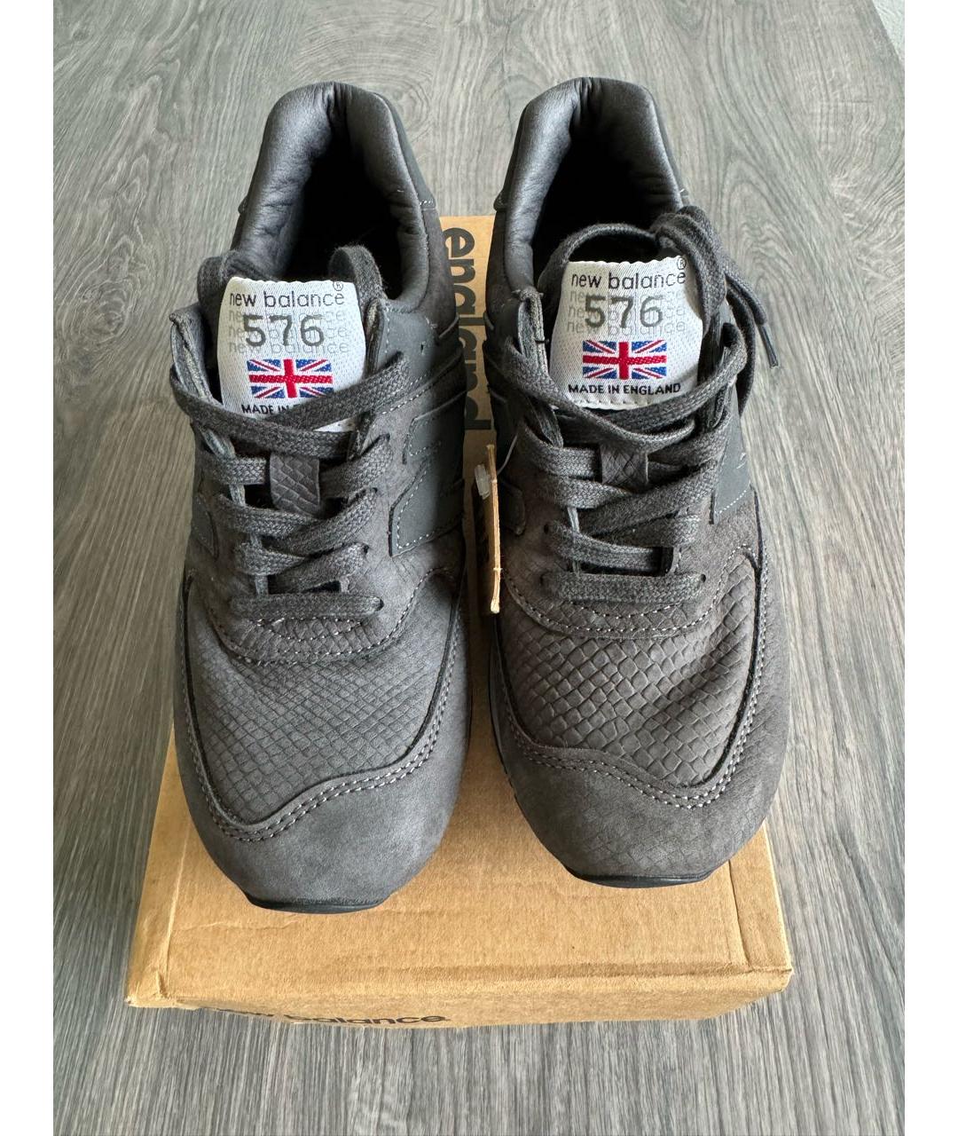 NEW BALANCE Антрацитовые кроссовки, фото 2