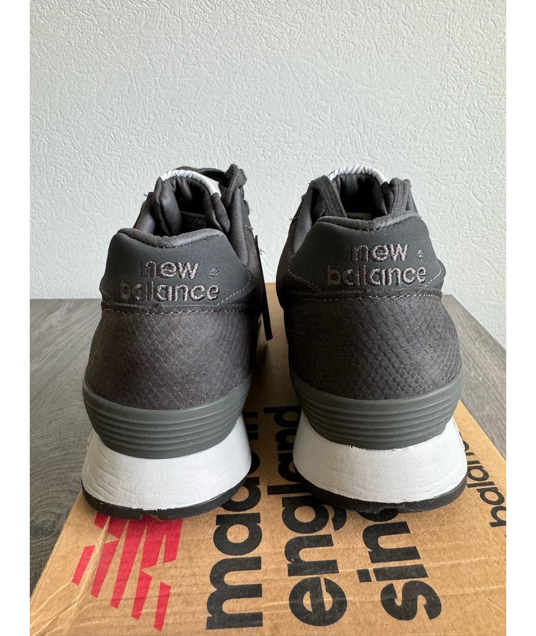 NEW BALANCE Антрацитовые кроссовки, фото 4