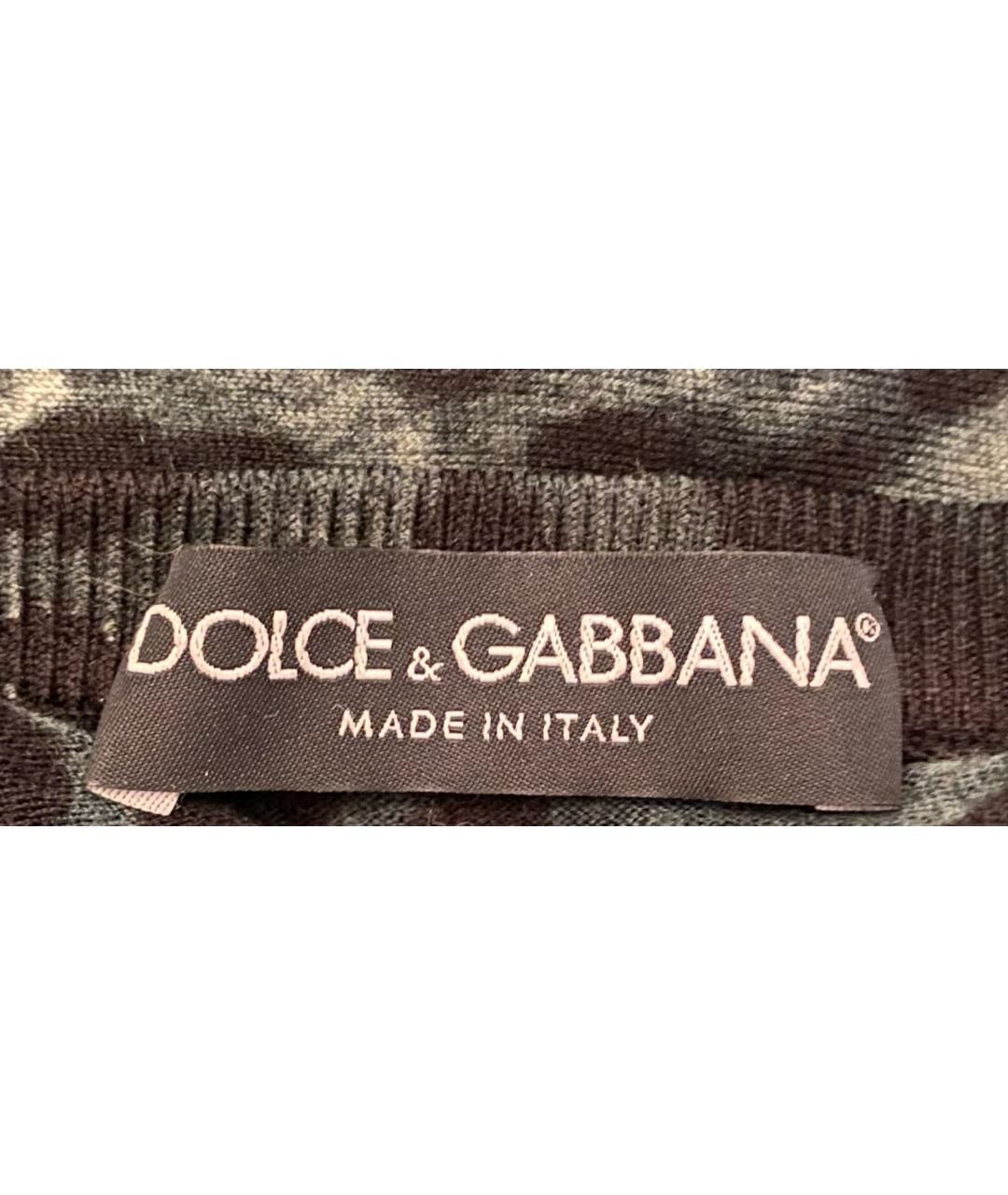 DOLCE&GABBANA Зеленый шерстяной кардиган, фото 6