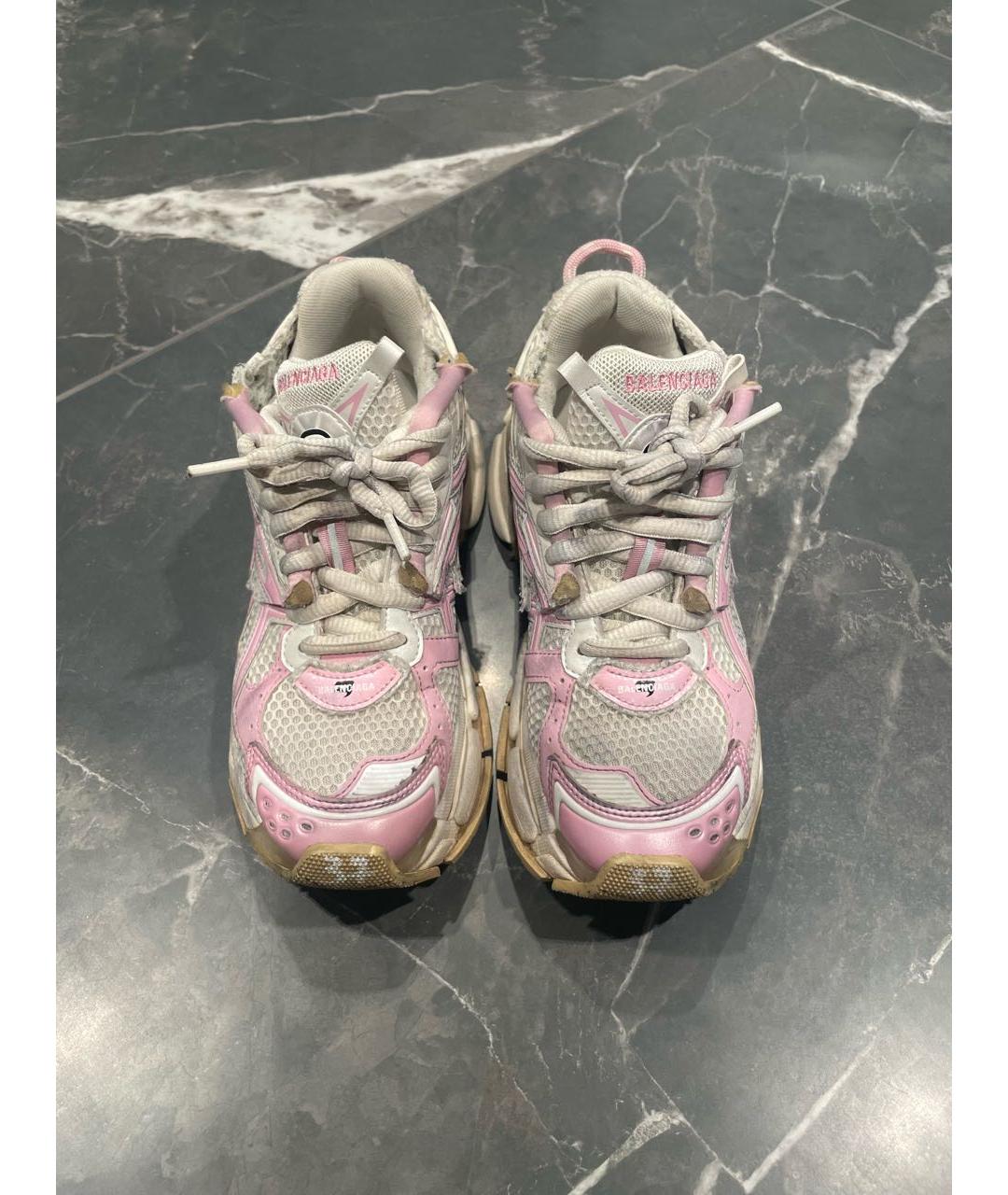 BALENCIAGA Розовые кроссовки, фото 2