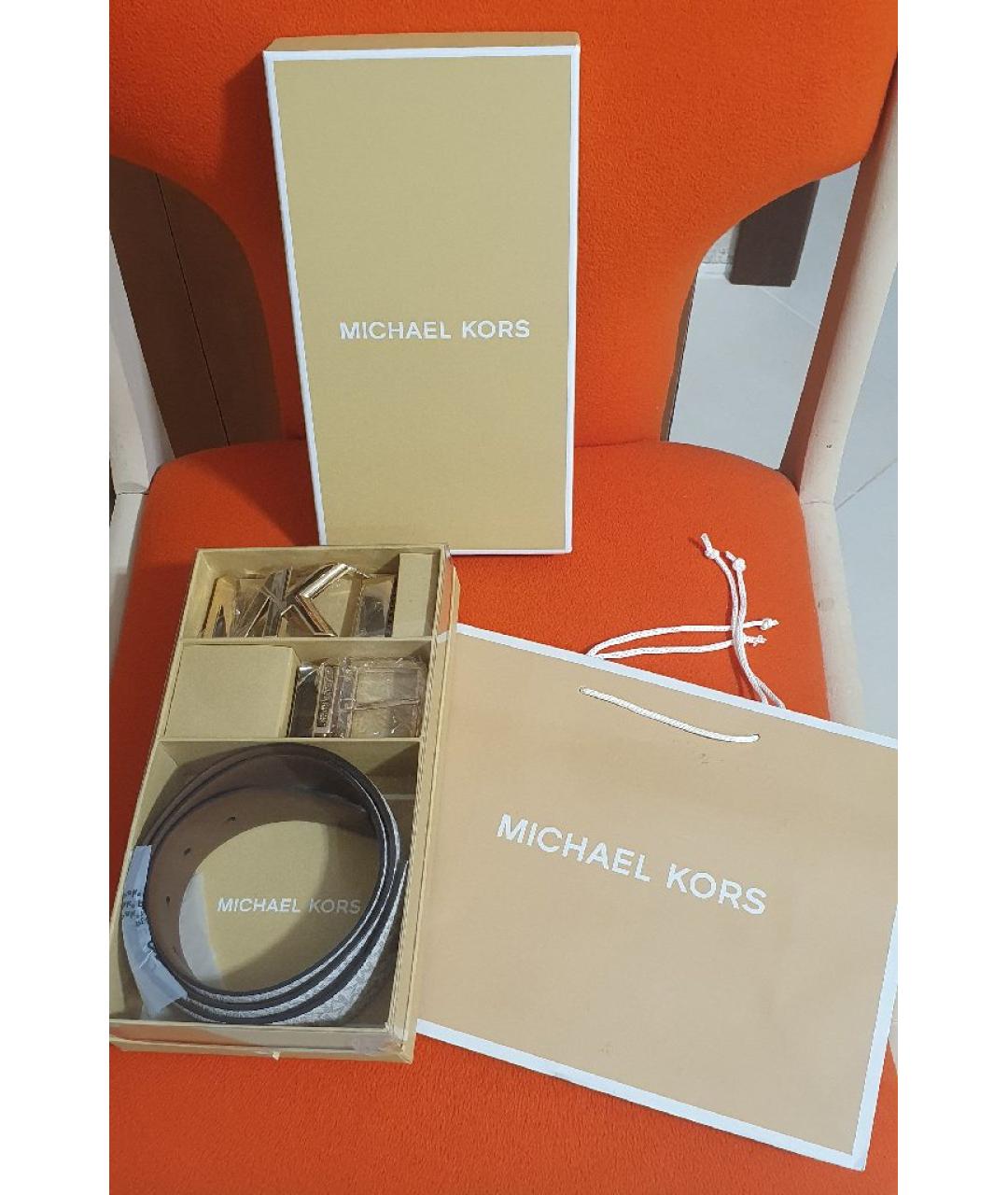 MICHAEL KORS Кожаный ремень, фото 6