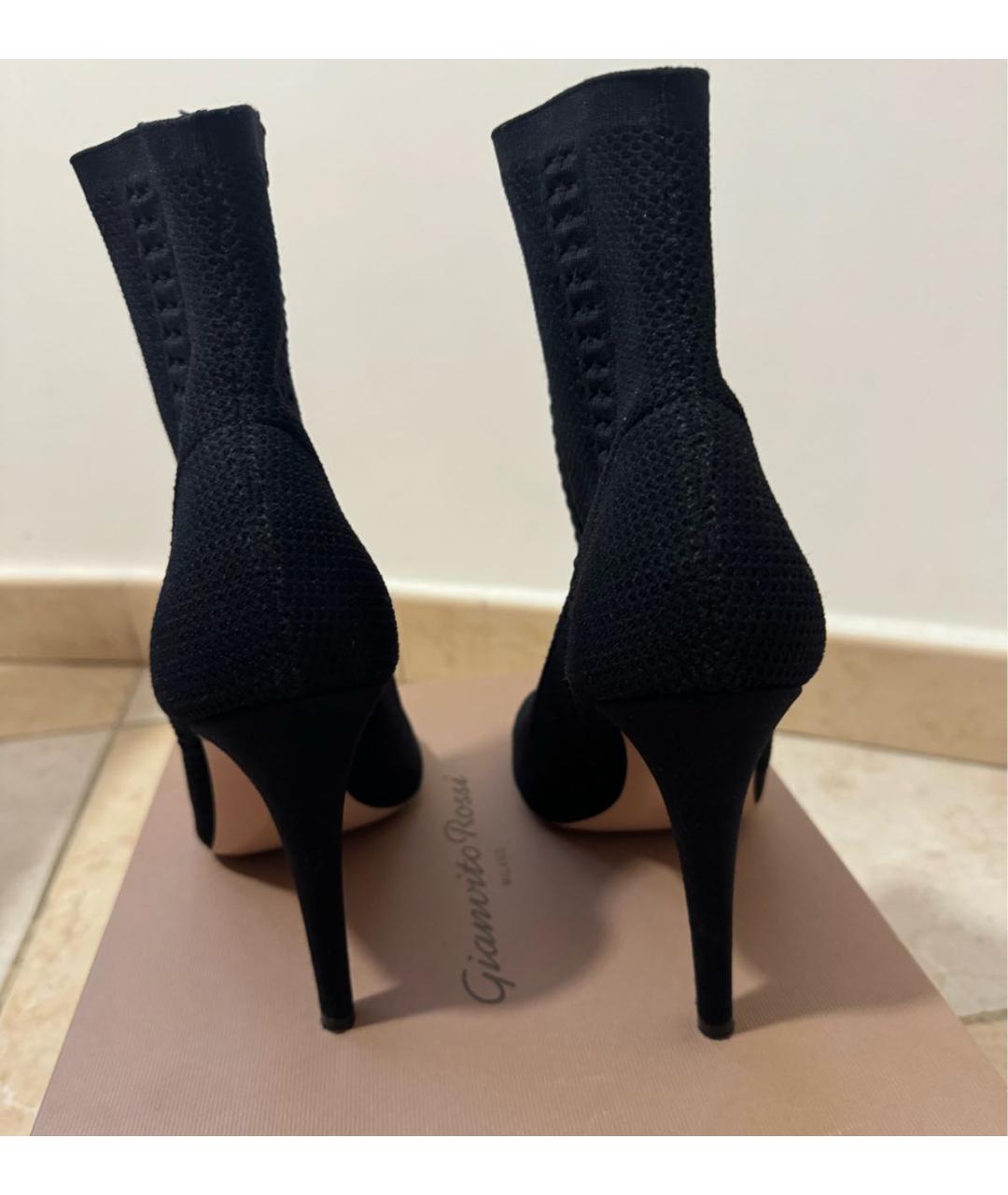 GIANVITO ROSSI Черные ботильоны, фото 2