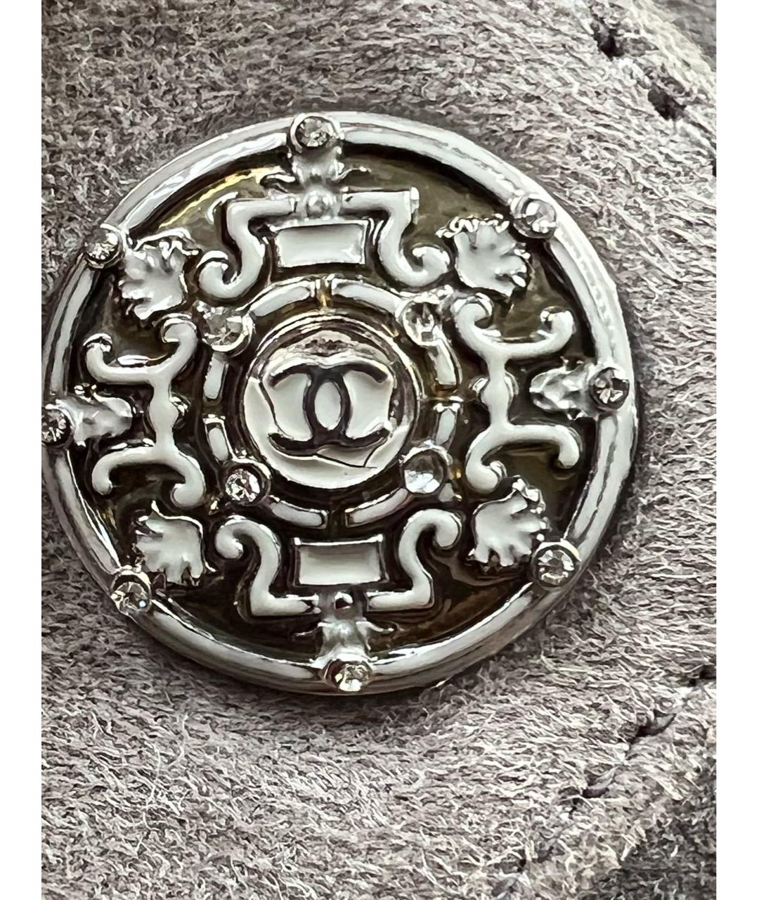 CHANEL Серая замшевая куртка, фото 5