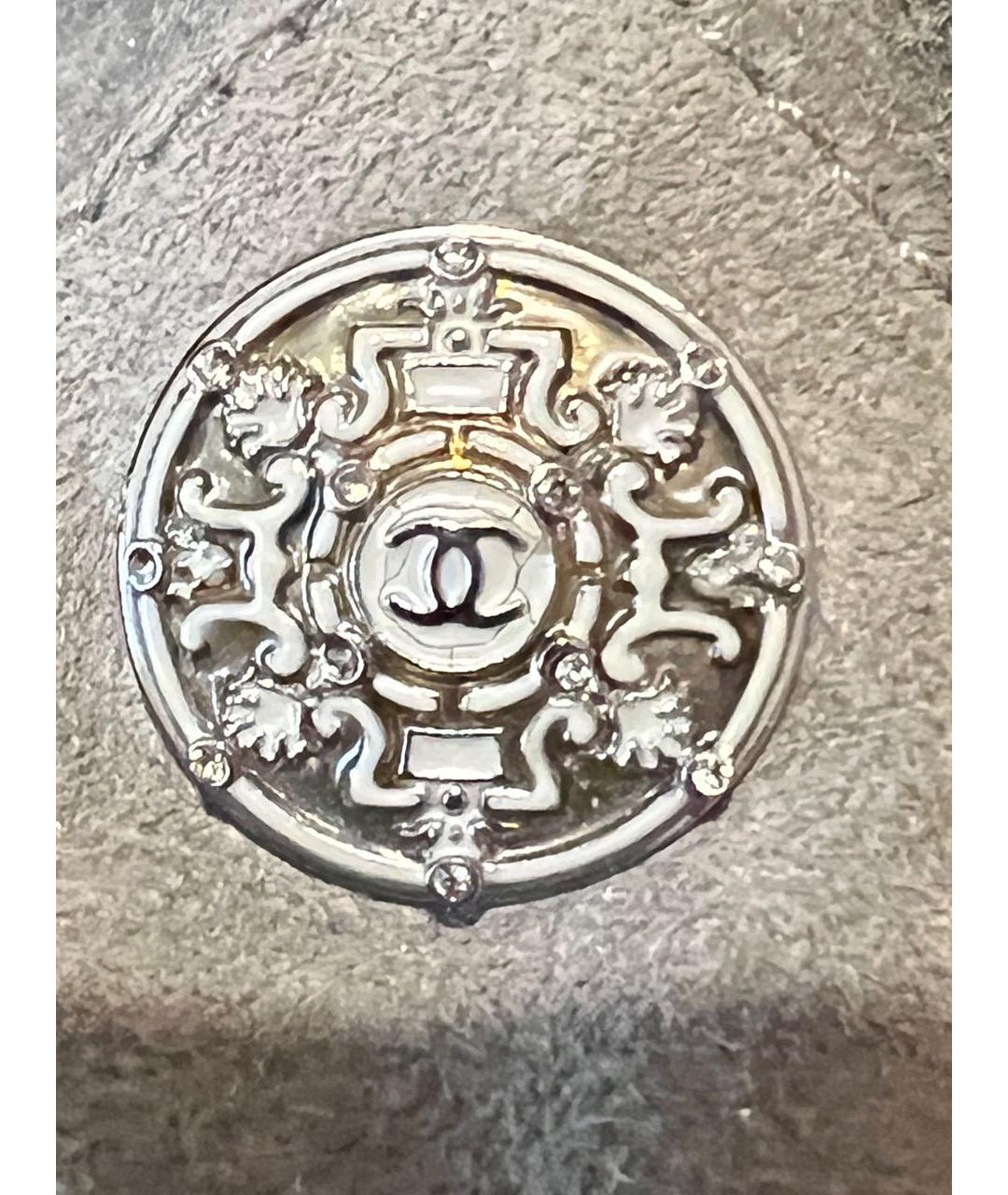 CHANEL Серая замшевая куртка, фото 5