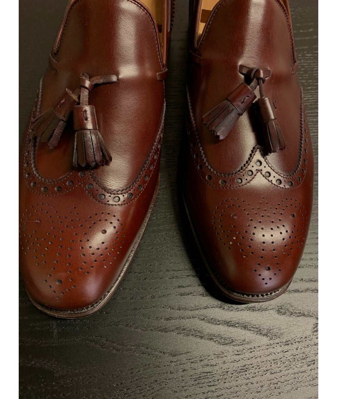 JOHN LOBB Бордовые туфли, фото 4
