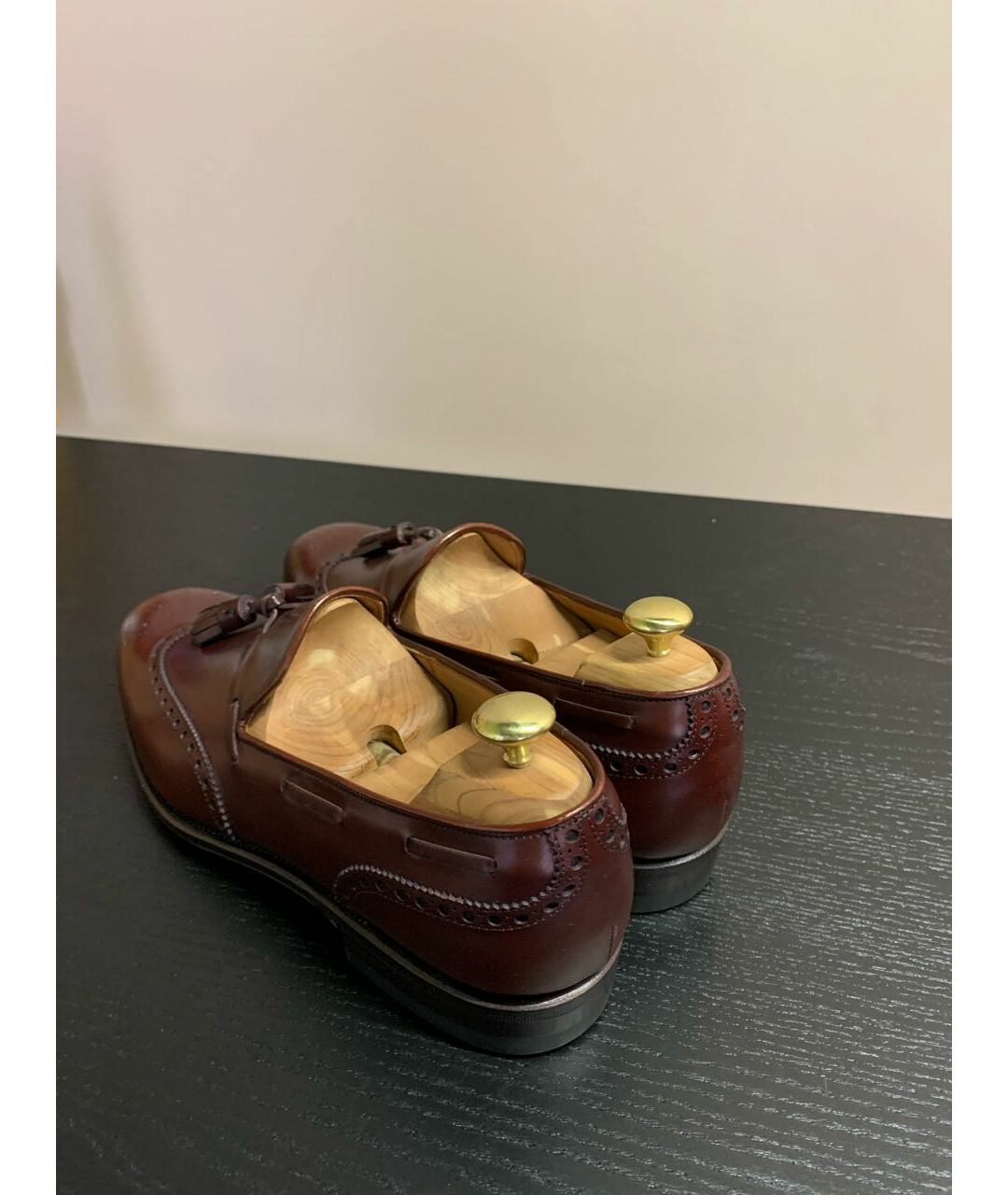 JOHN LOBB Бордовые туфли, фото 3