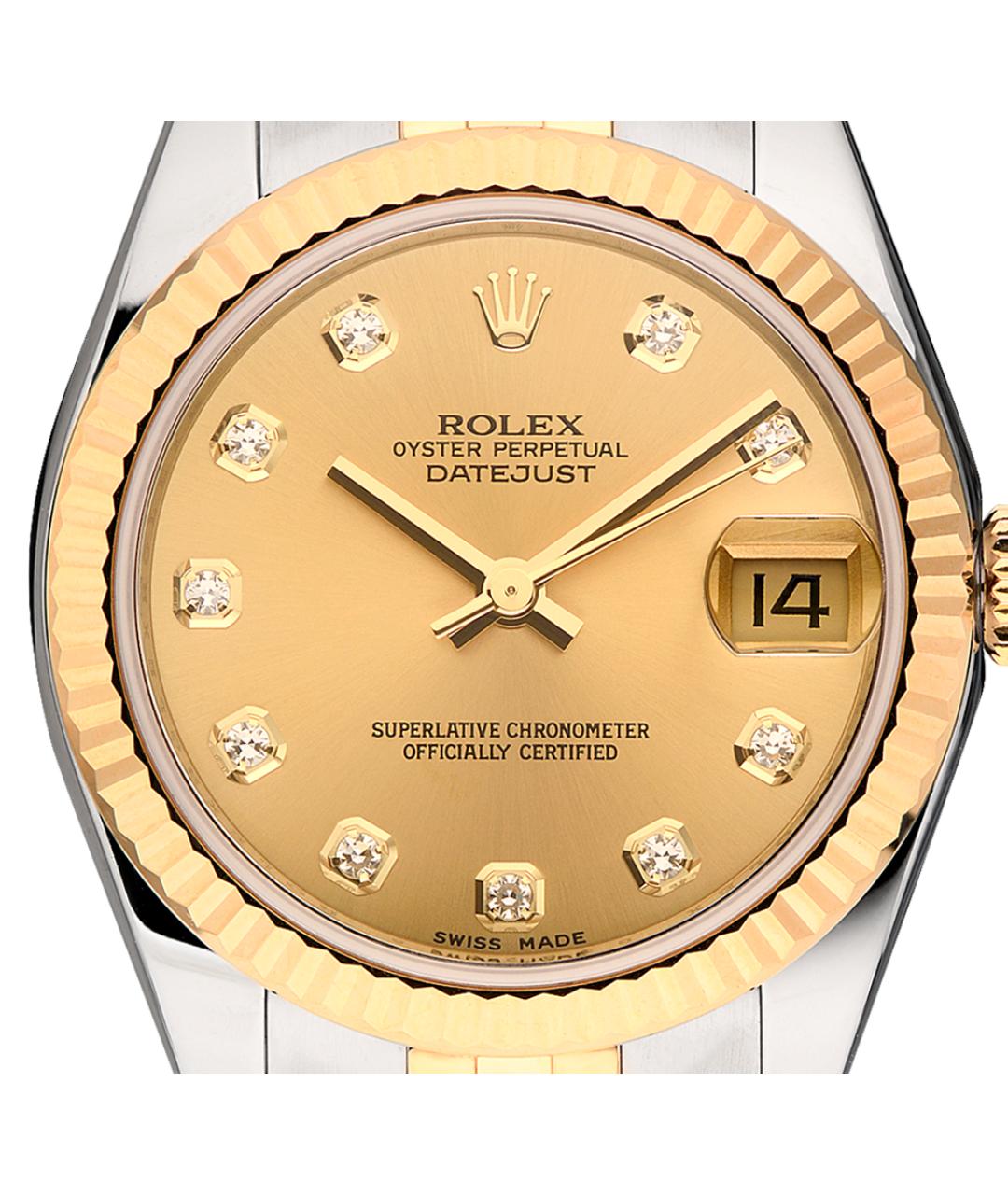 ROLEX Часы из желтого золота, фото 2