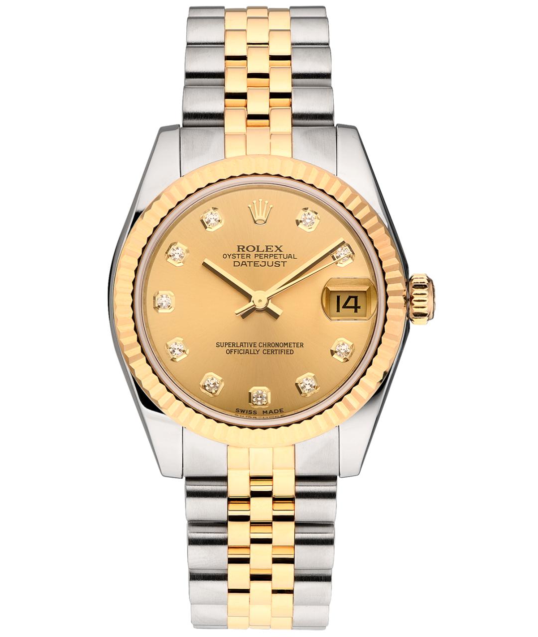 ROLEX Часы из желтого золота, фото 1