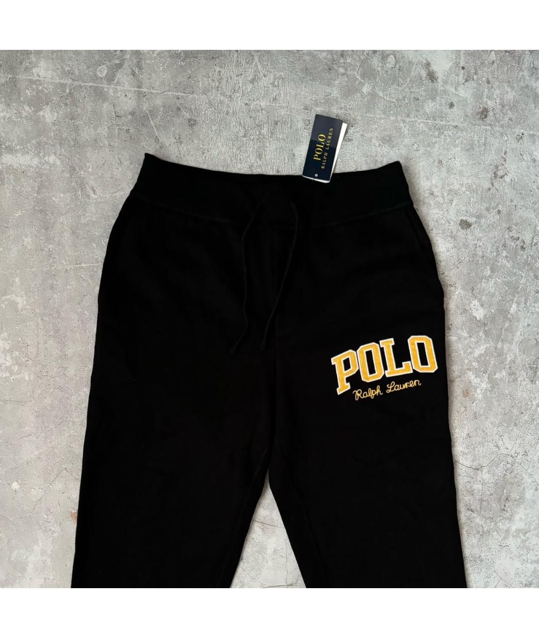 POLO RALPH LAUREN Черный хлопковый спортивный костюм, фото 3