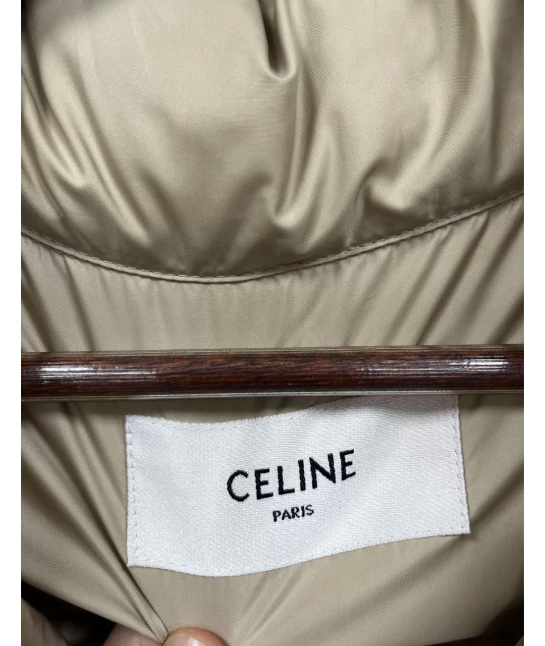 CELINE Бежевый жилет, фото 4