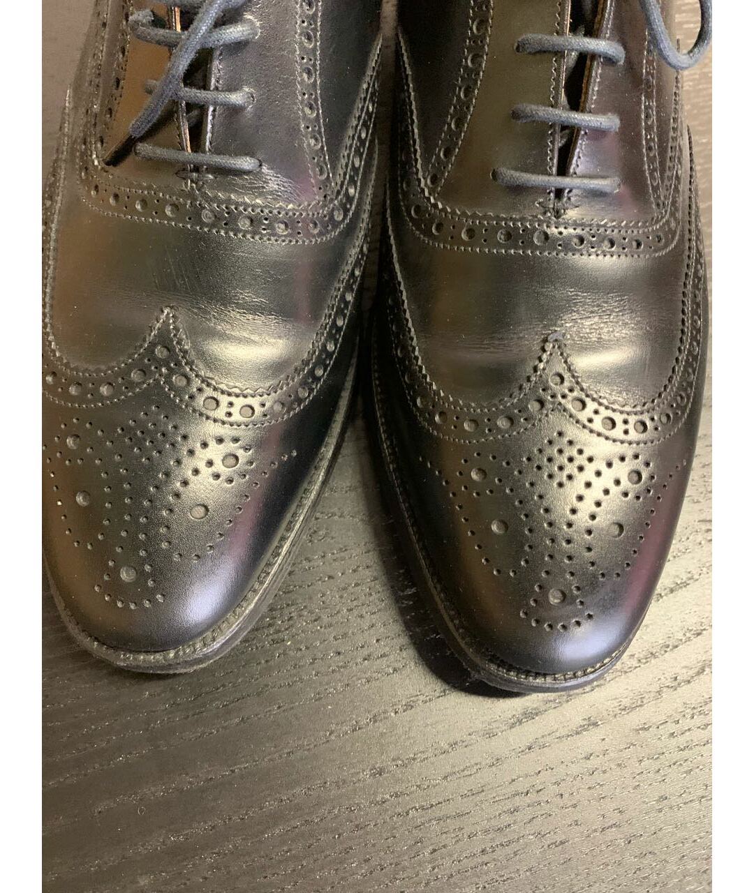 CROCKETT & JONES Черные туфли, фото 5