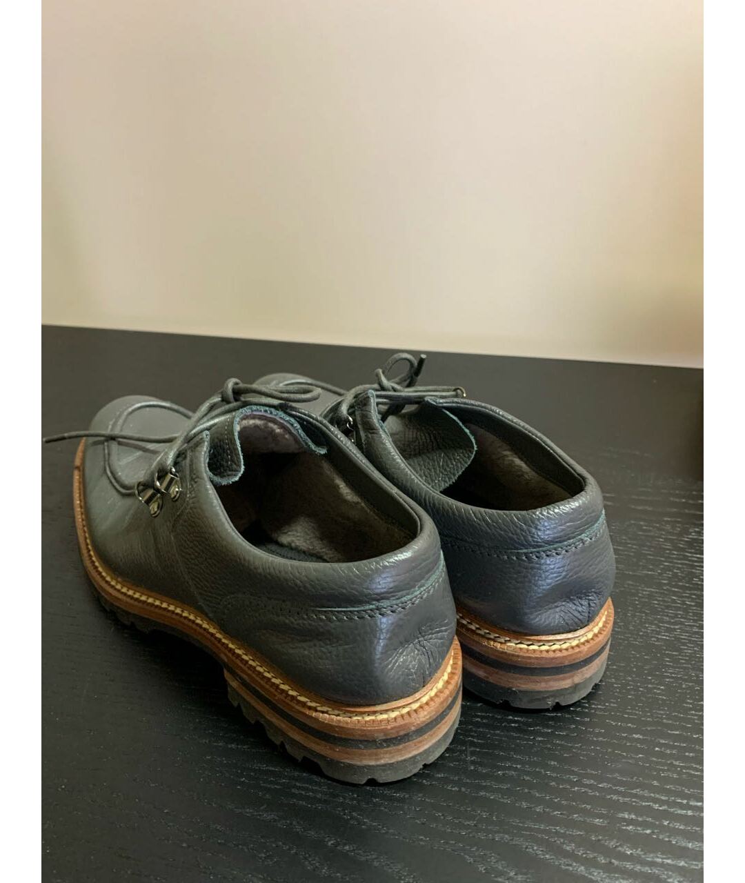 KITON Черные низкие ботинки, фото 3