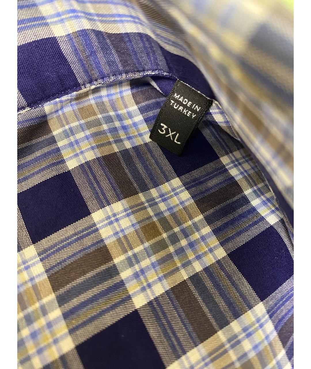 ERMENEGILDO ZEGNA Мульти хлопковая классическая рубашка, фото 5