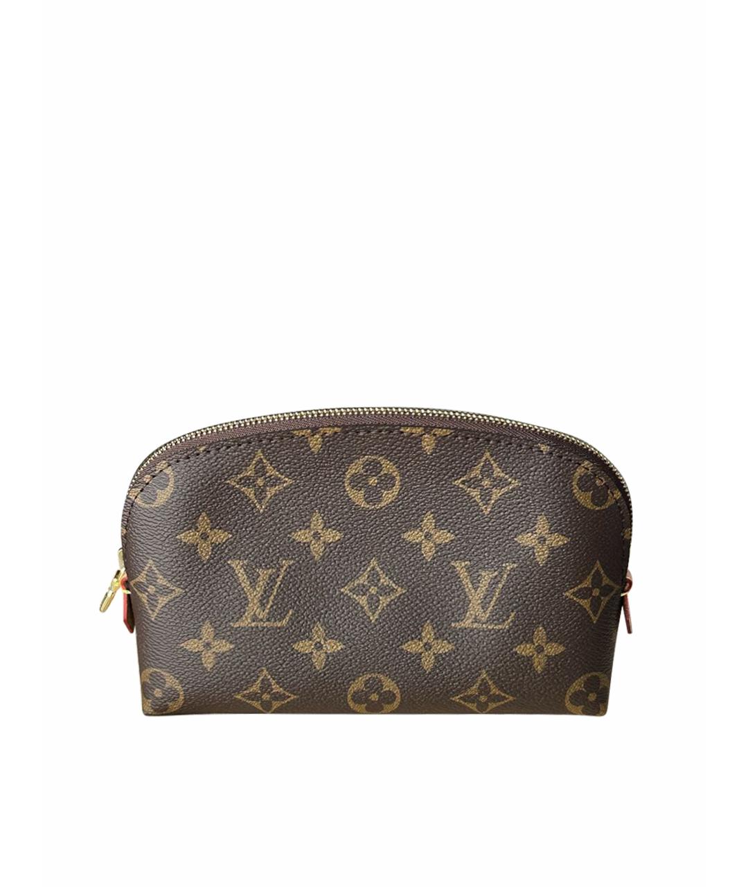 LOUIS VUITTON Коричневая косметичка, фото 1