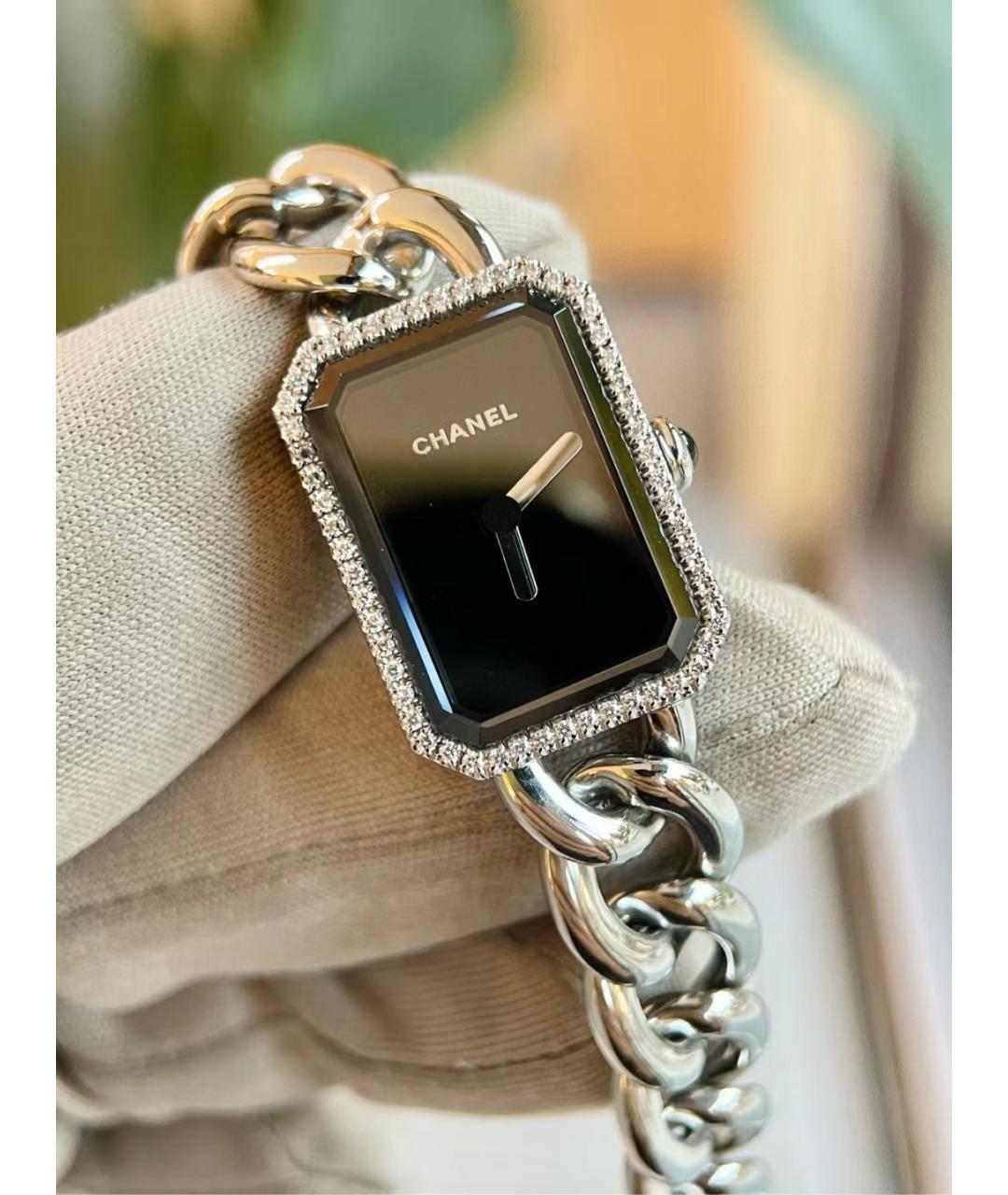 CHANEL Серебряные часы, фото 5